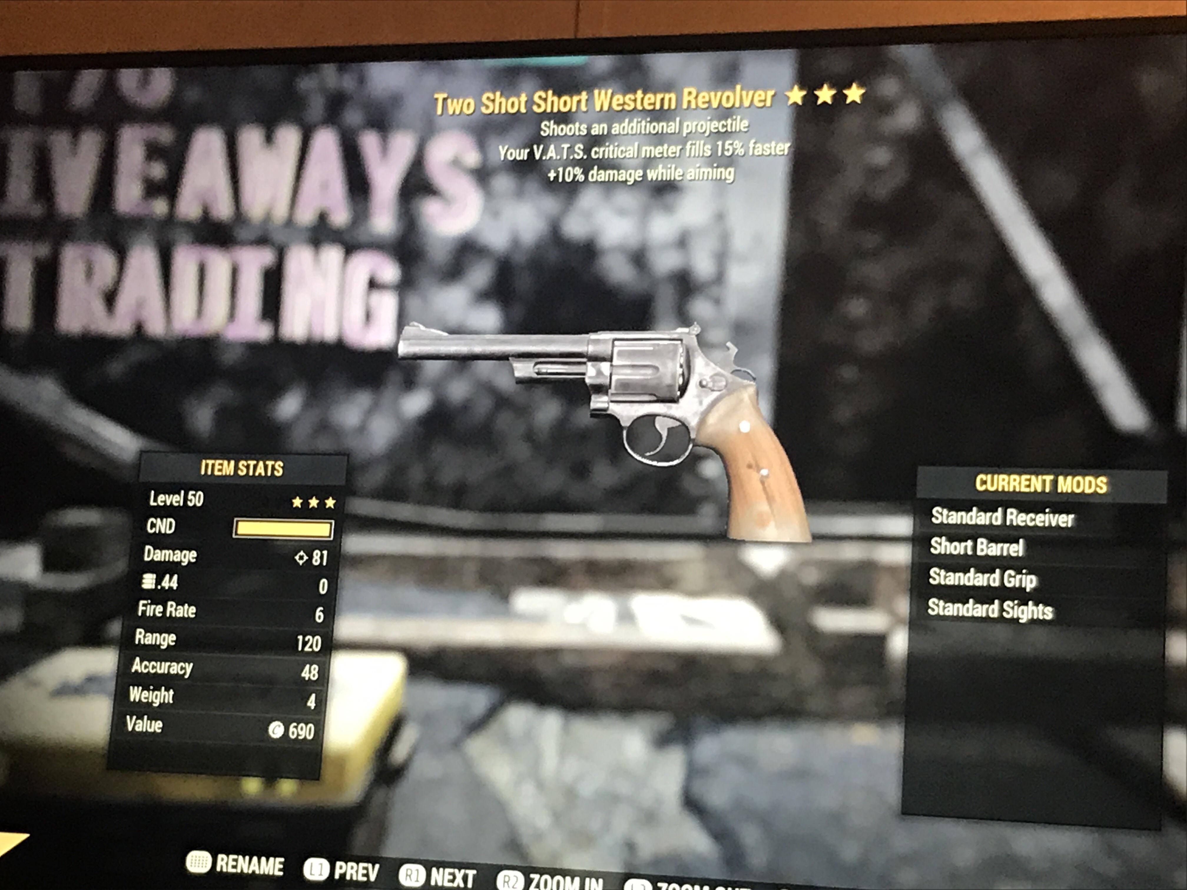 What does the "G" mean in "GMan"? r/F76giveawaystrading