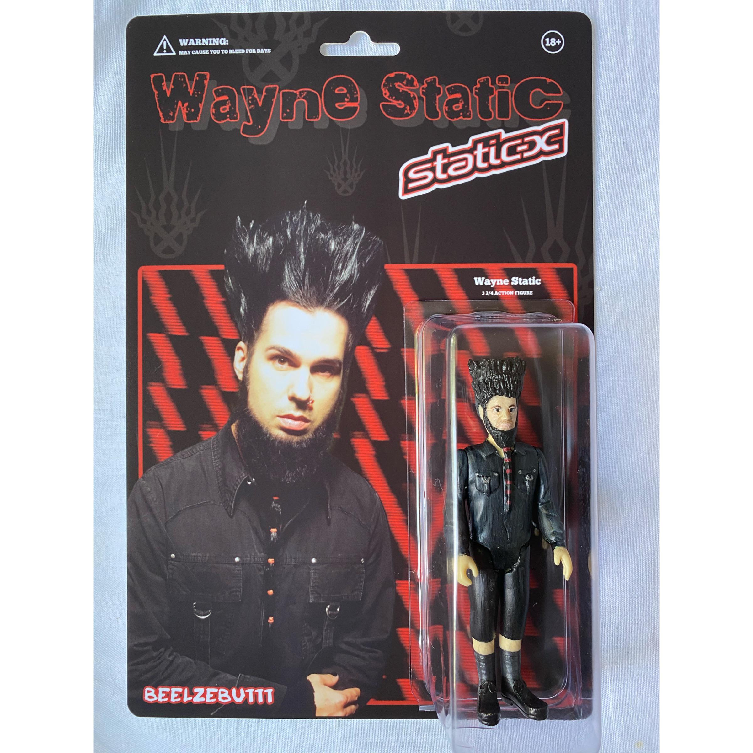 Wayne Static bootleg action figure. r/numetal