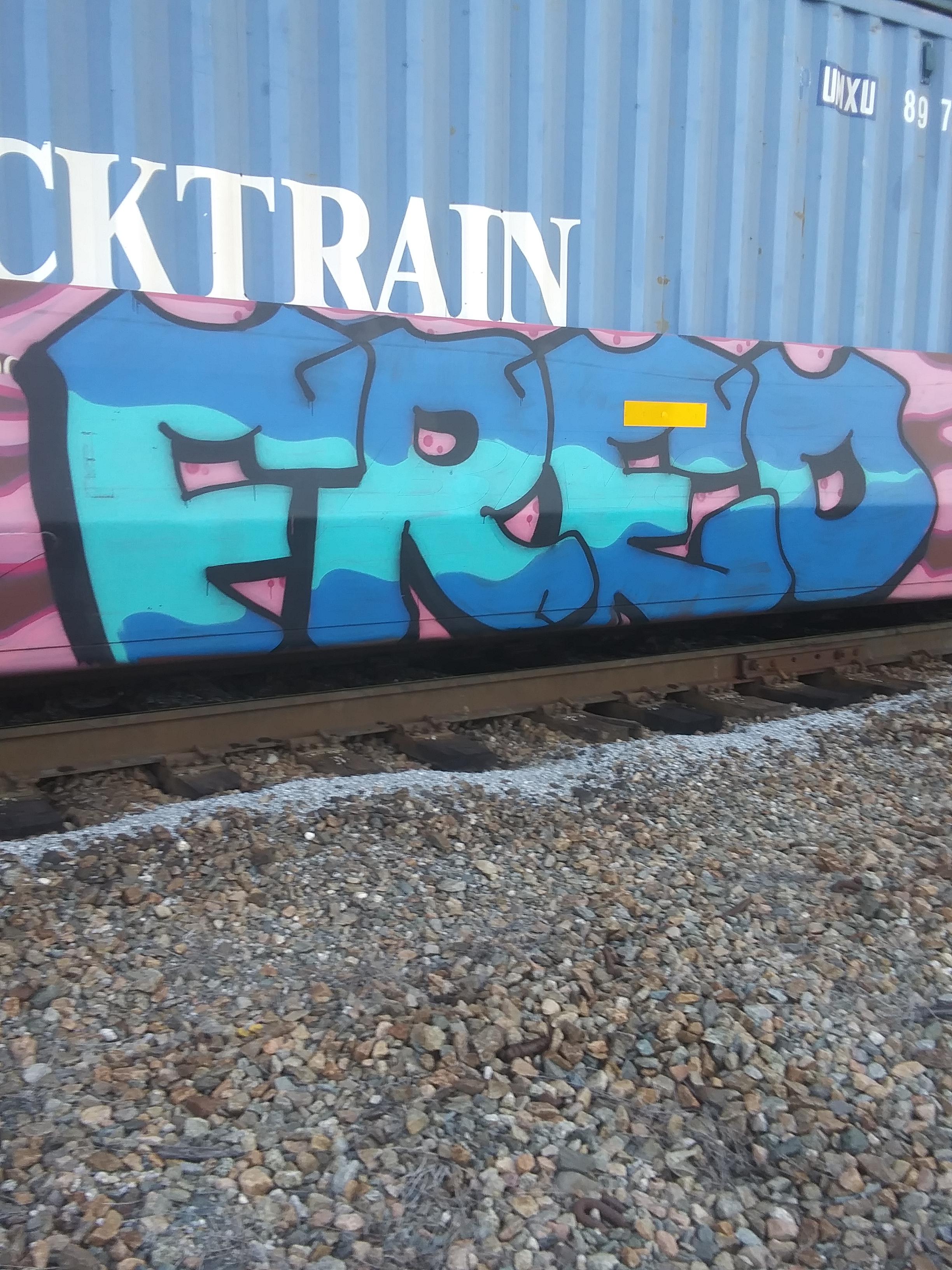 FRED rolling thru Jacksonville, Fl. r/Graffiti