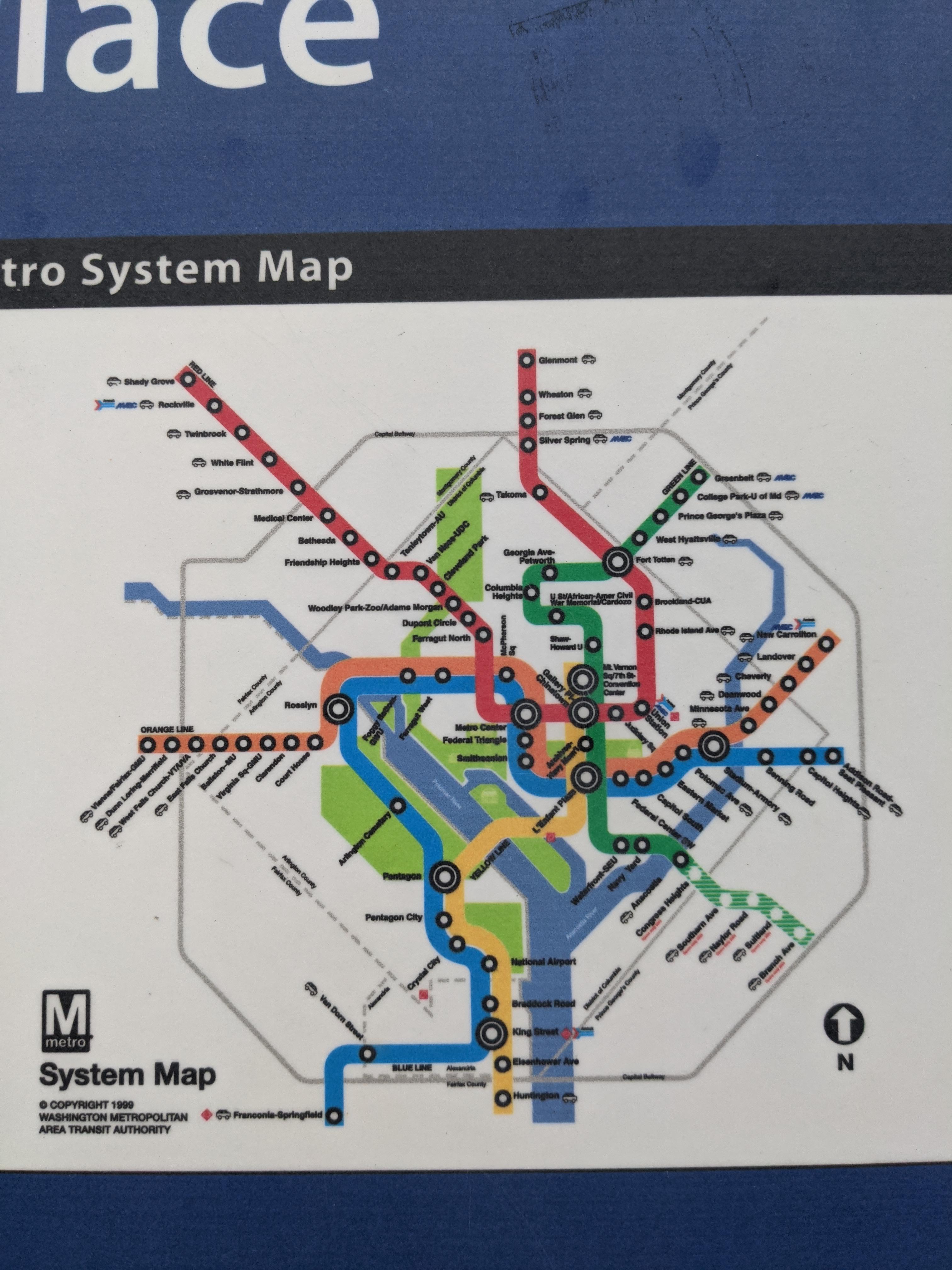 Gallery Place Metro Map Ricca Chloette