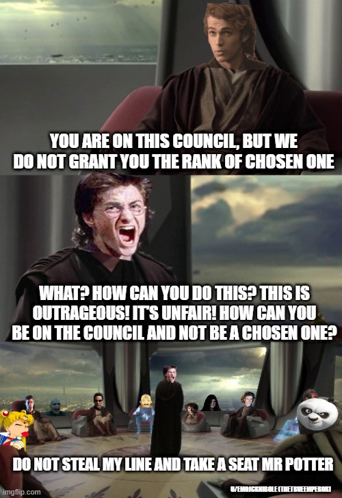 This is outrageous, It's unfair!!! r/PrequelMemes