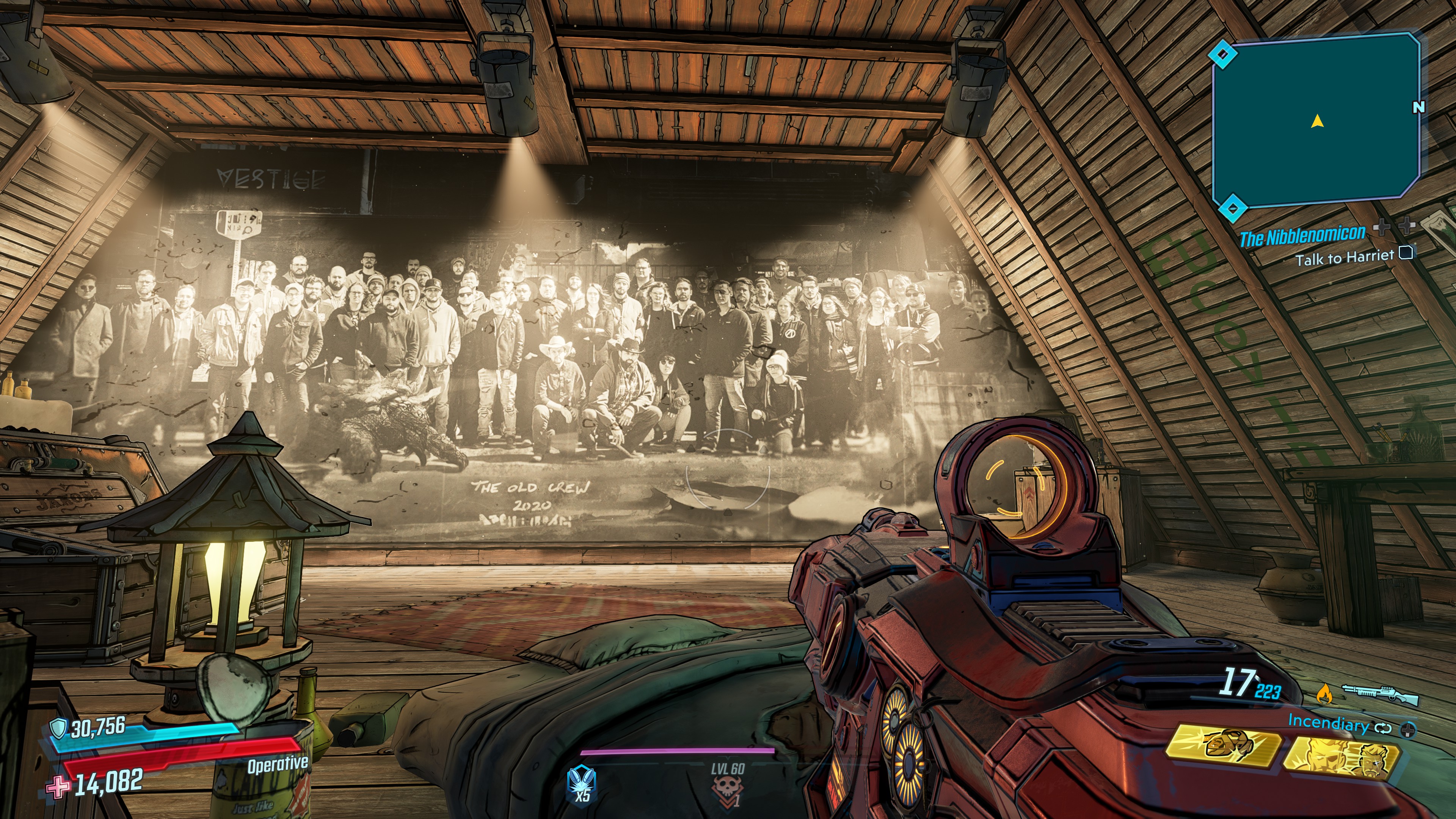 Found a "hidden" room with a pic of all the devs in the bob dlc r