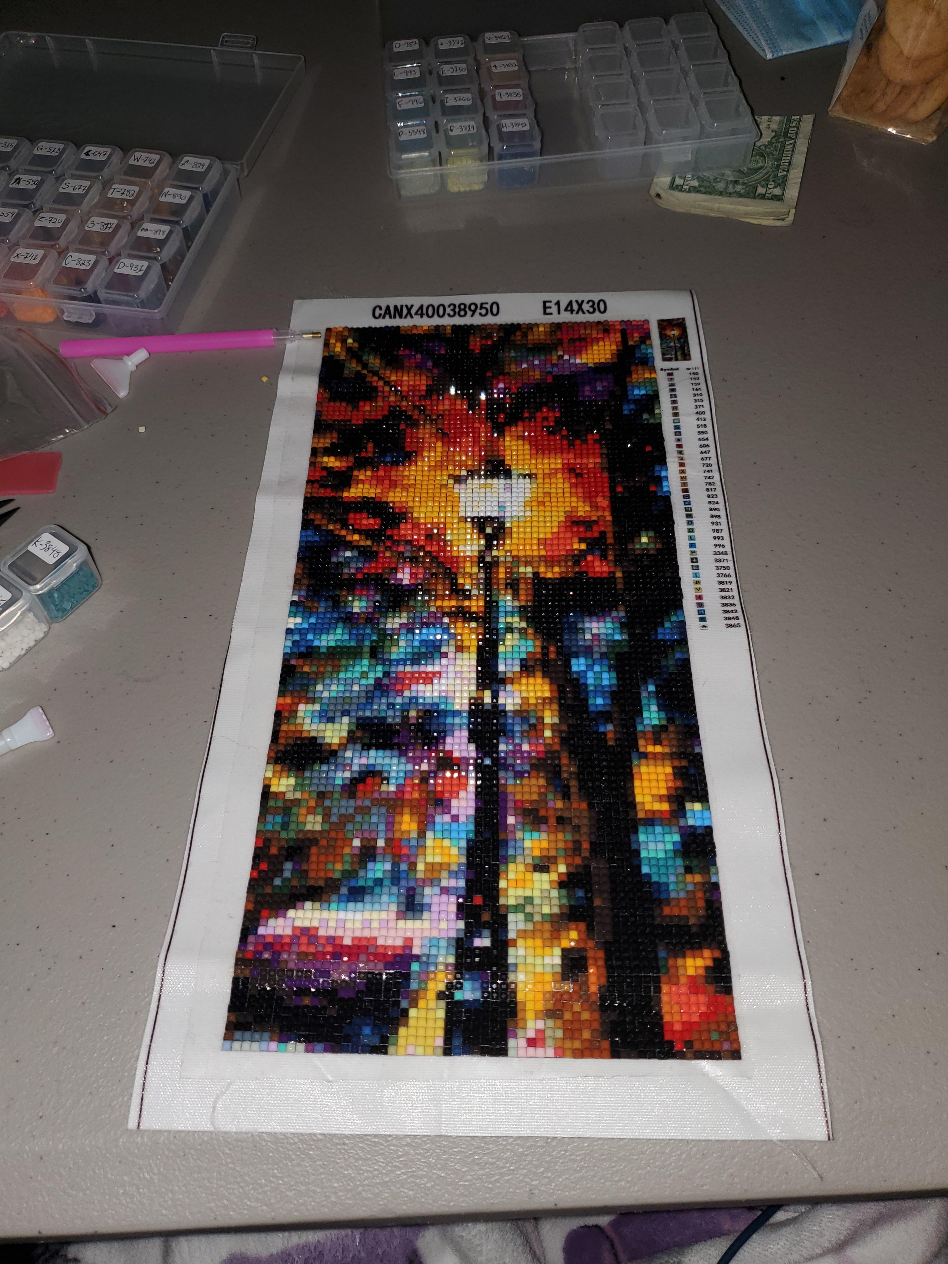 Finished my first square drill! r/diamondpainting