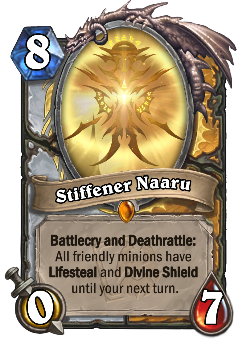 A Naaru Card with powerful effect ! r/customhearthstone