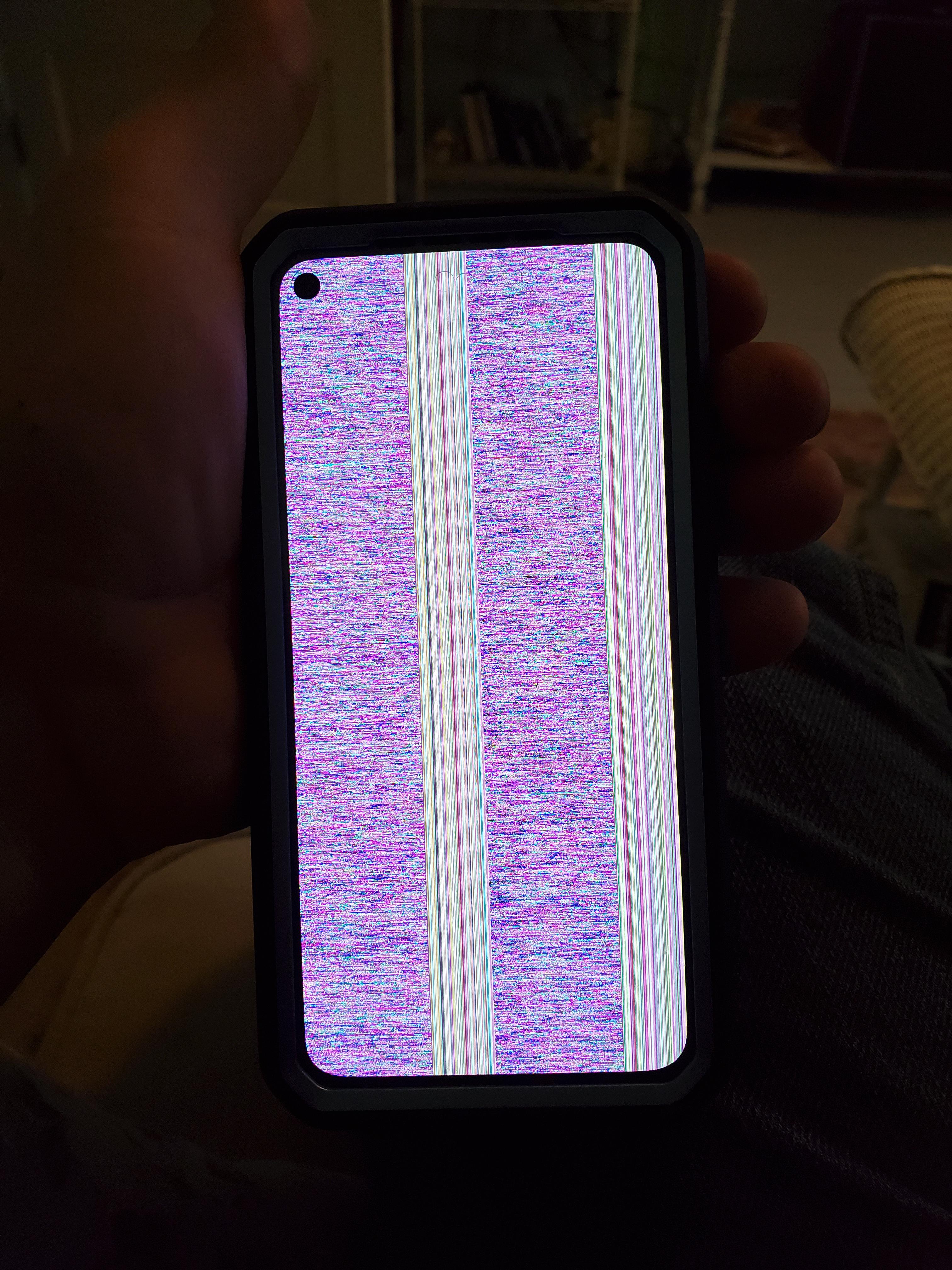 Pixel 5 problem. Phone won't respond. Screen went black while scrolling
