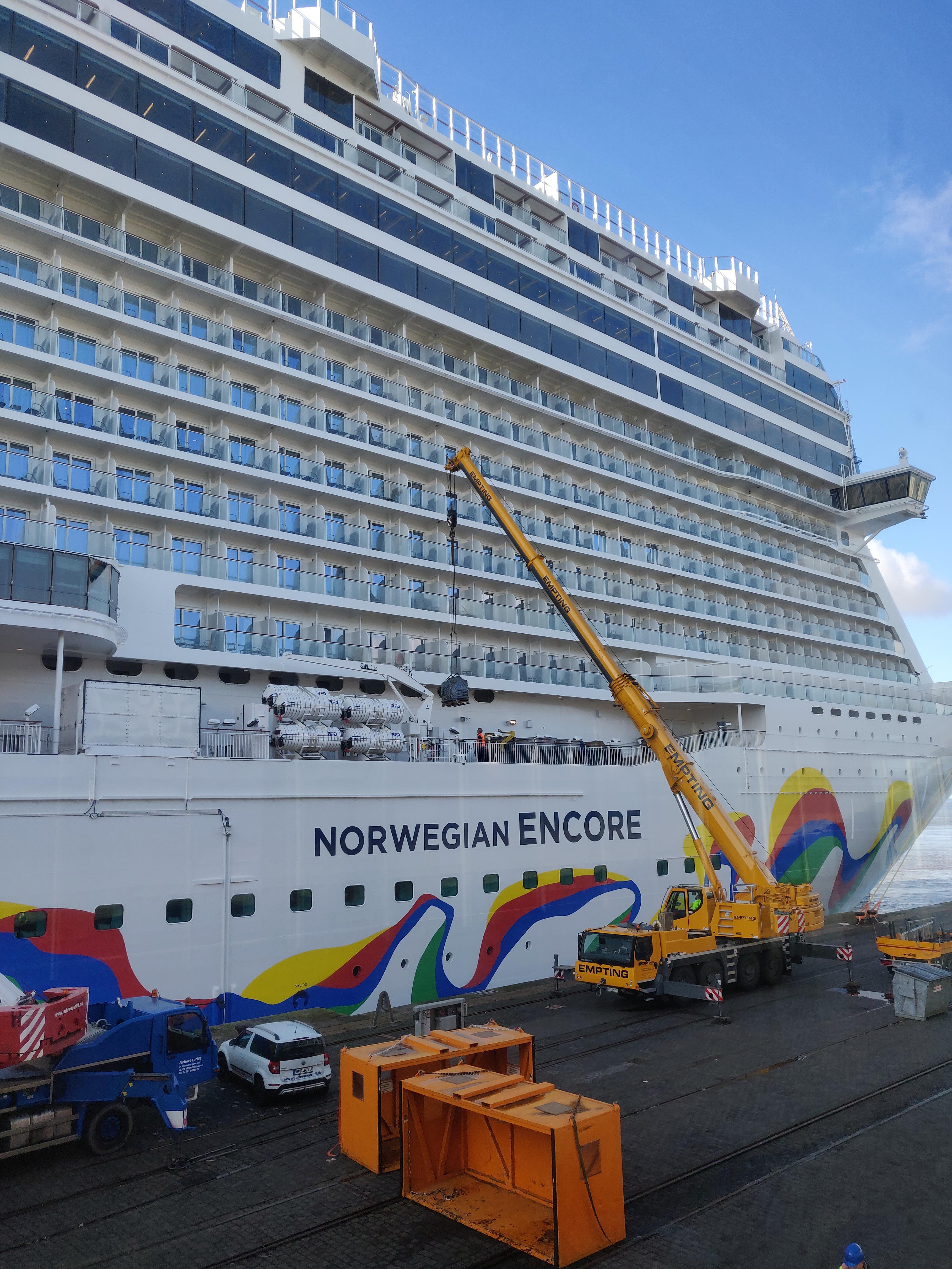 Spending the next five days on NCL's newest ship, before