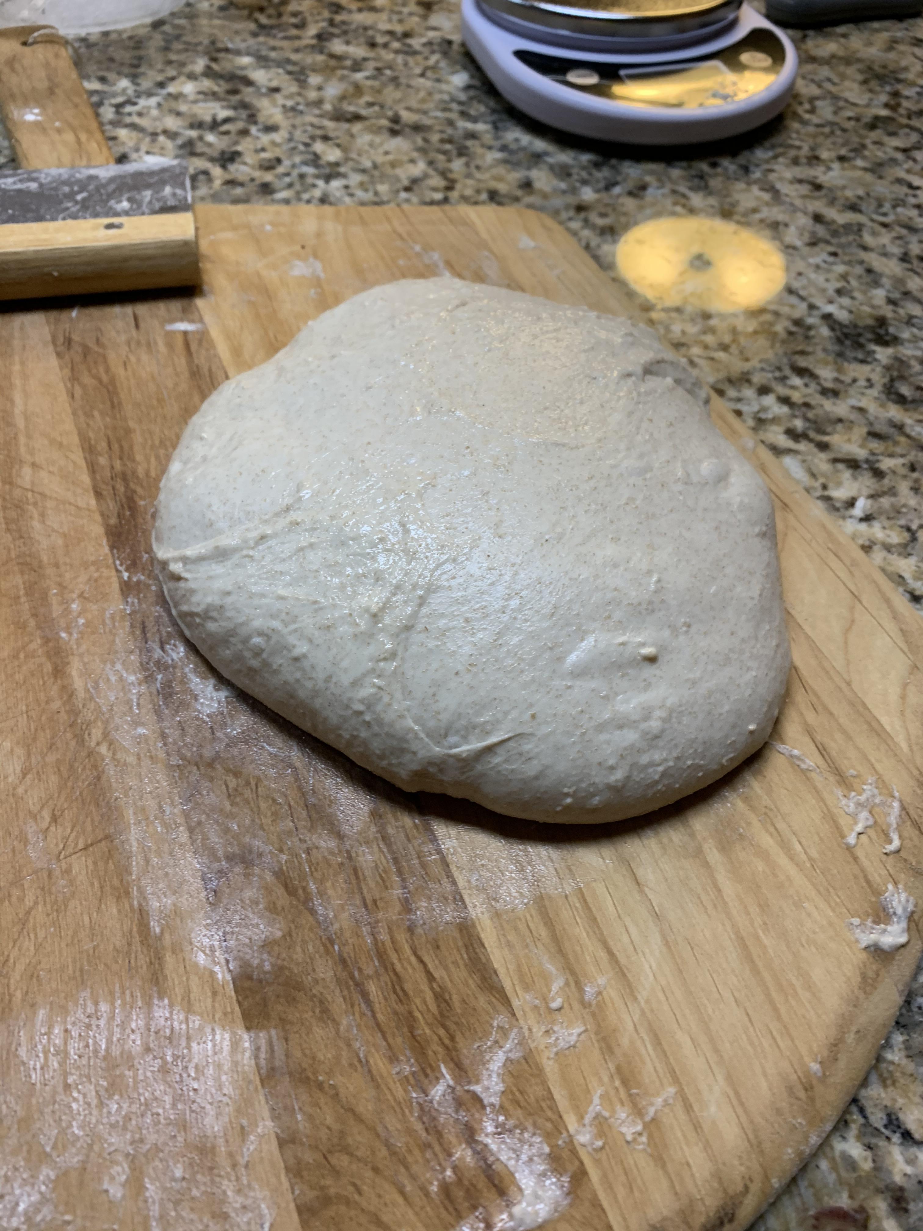 Does this dough look like it is preshaped properly? (For next time) r