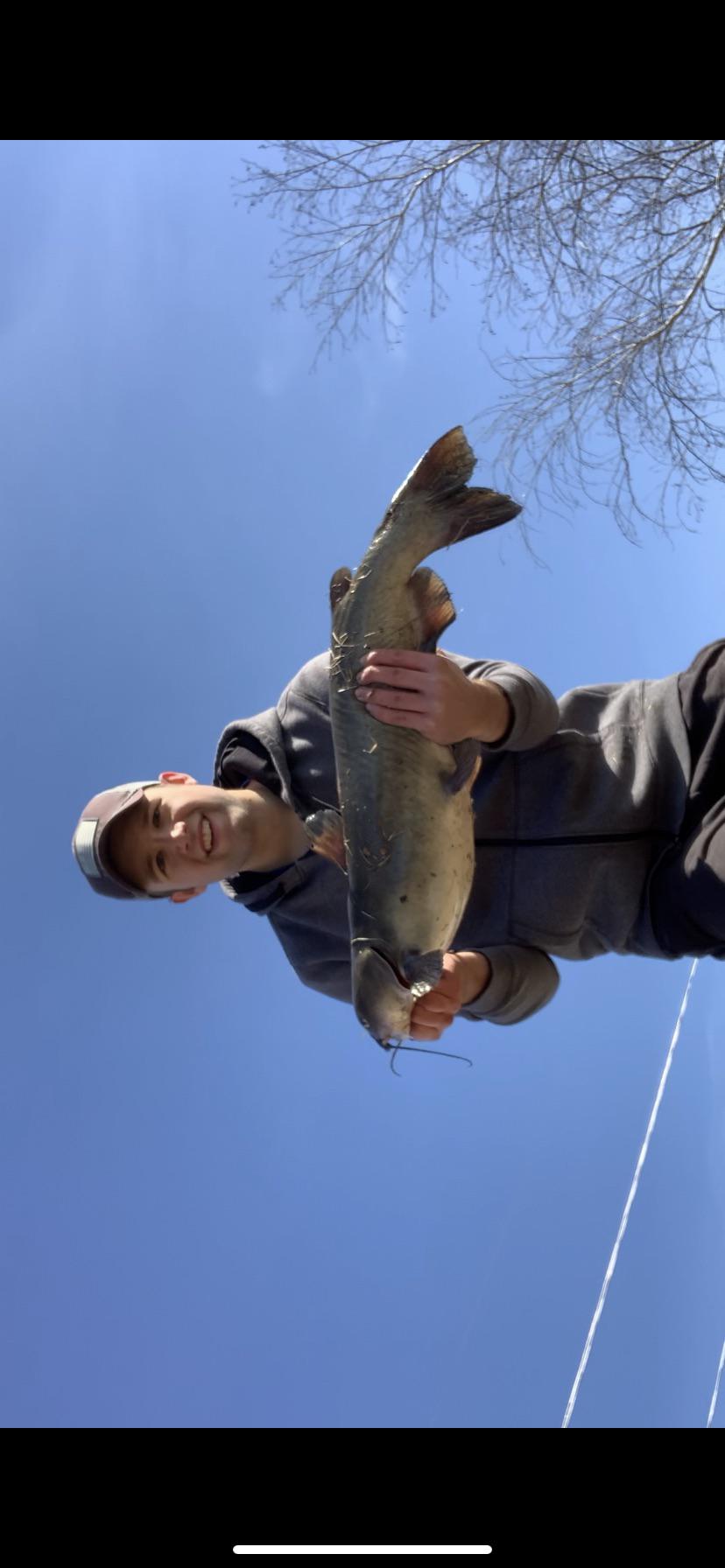 11.28 lb channel cat to start 2020 catfishing