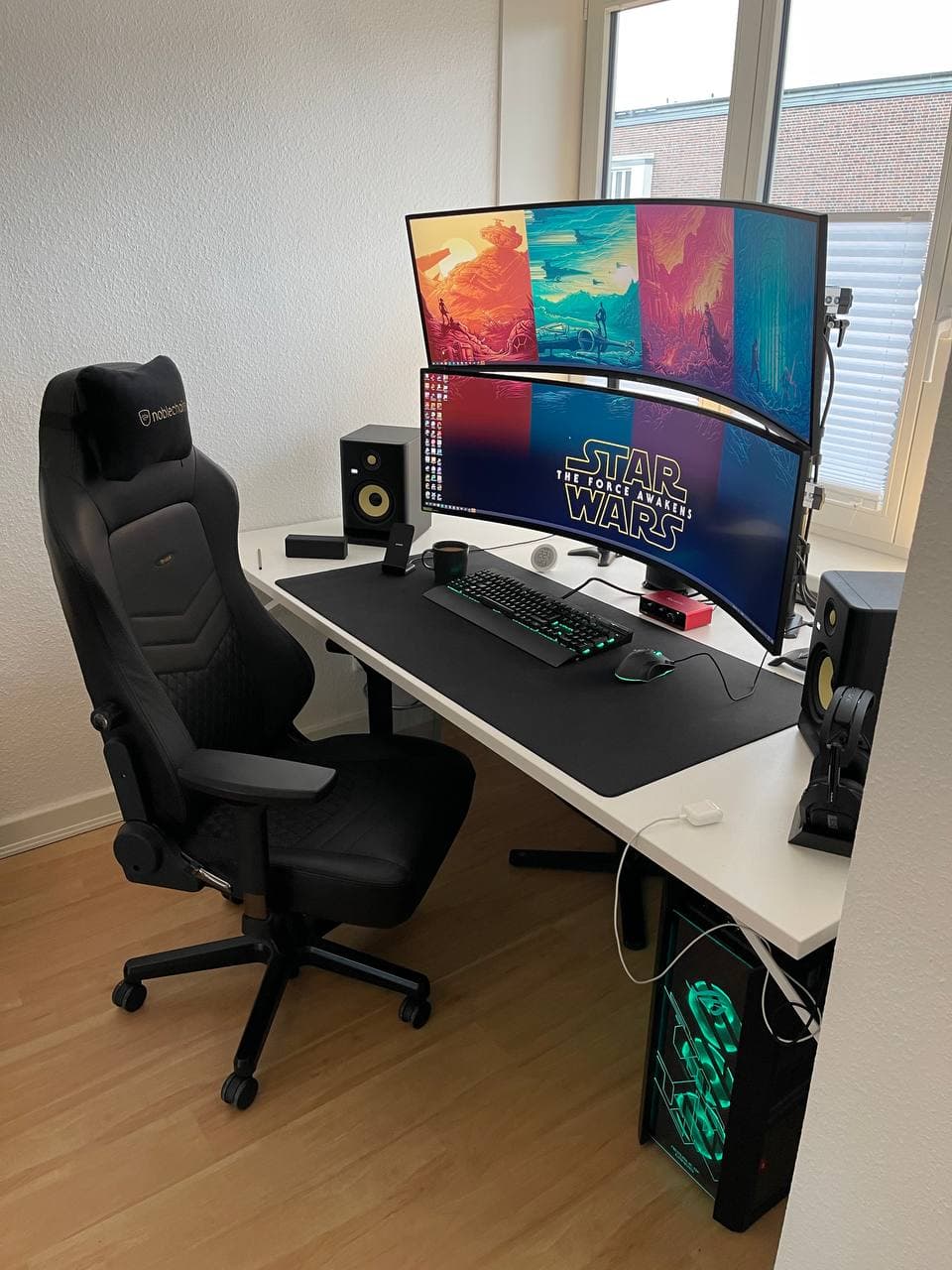 Finally a dream came true 2x Samsung Odyssey G9 + lovely rig r