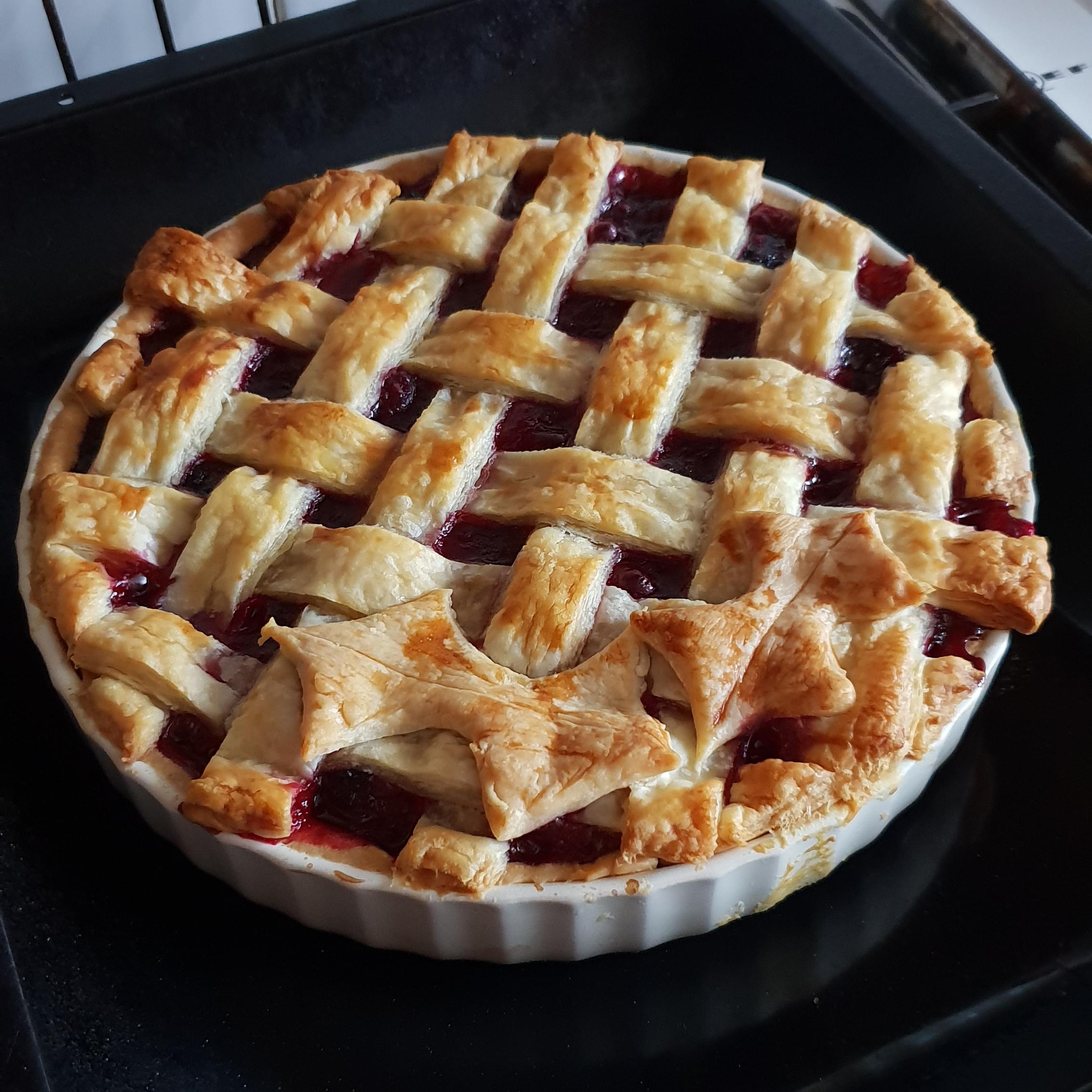 [Homemade] Apple and Blackberry Pie r/food