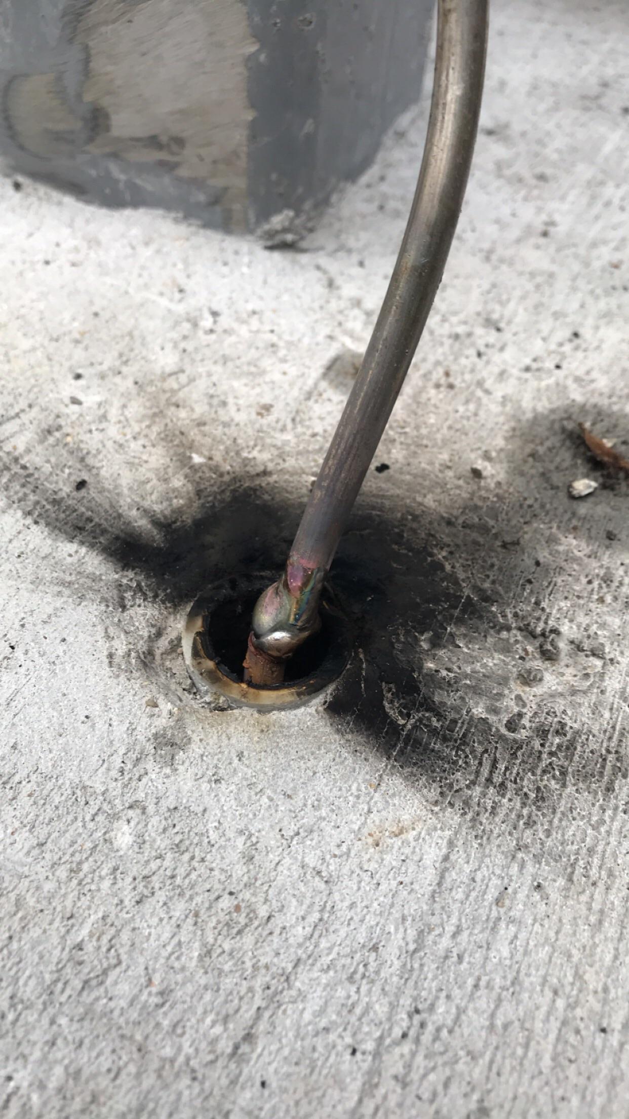 We had an electrician cut a grounding wire on the job site and I had to