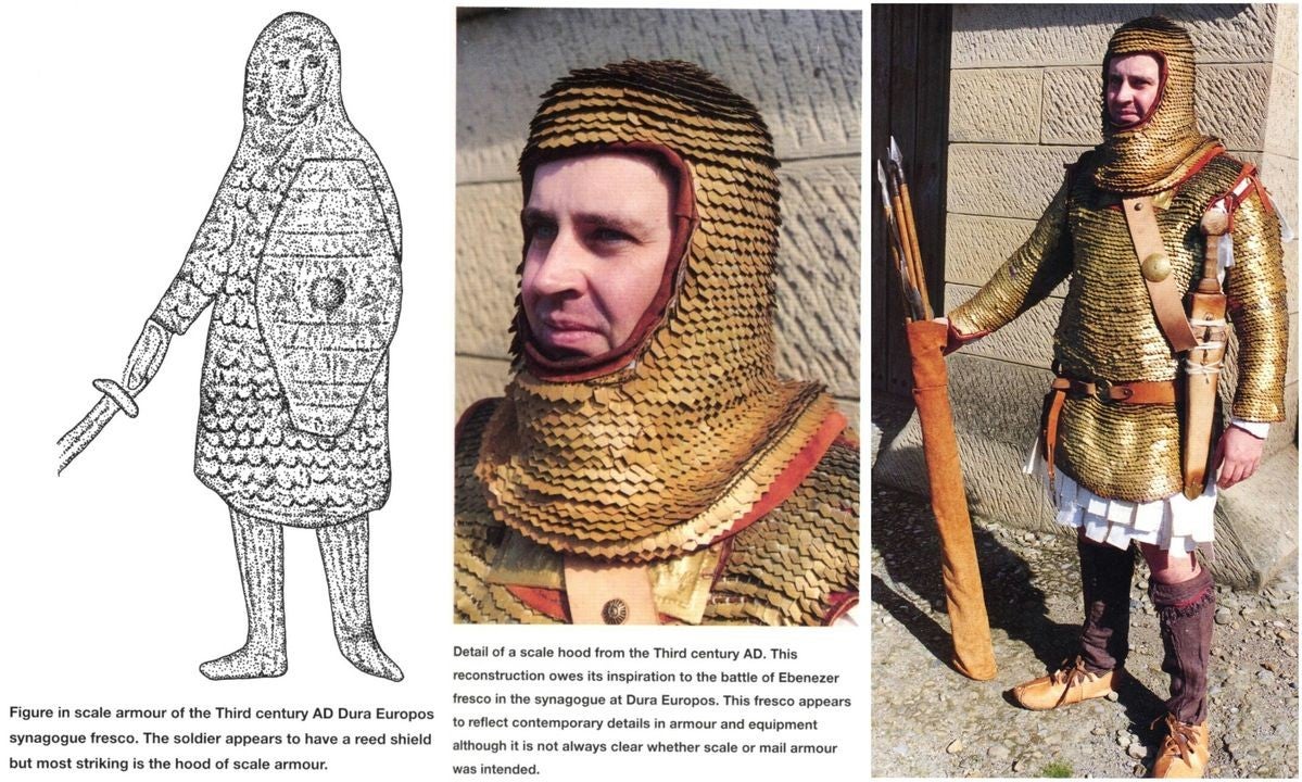 Did Romans wear scale coifs r/ArmsandArmor
