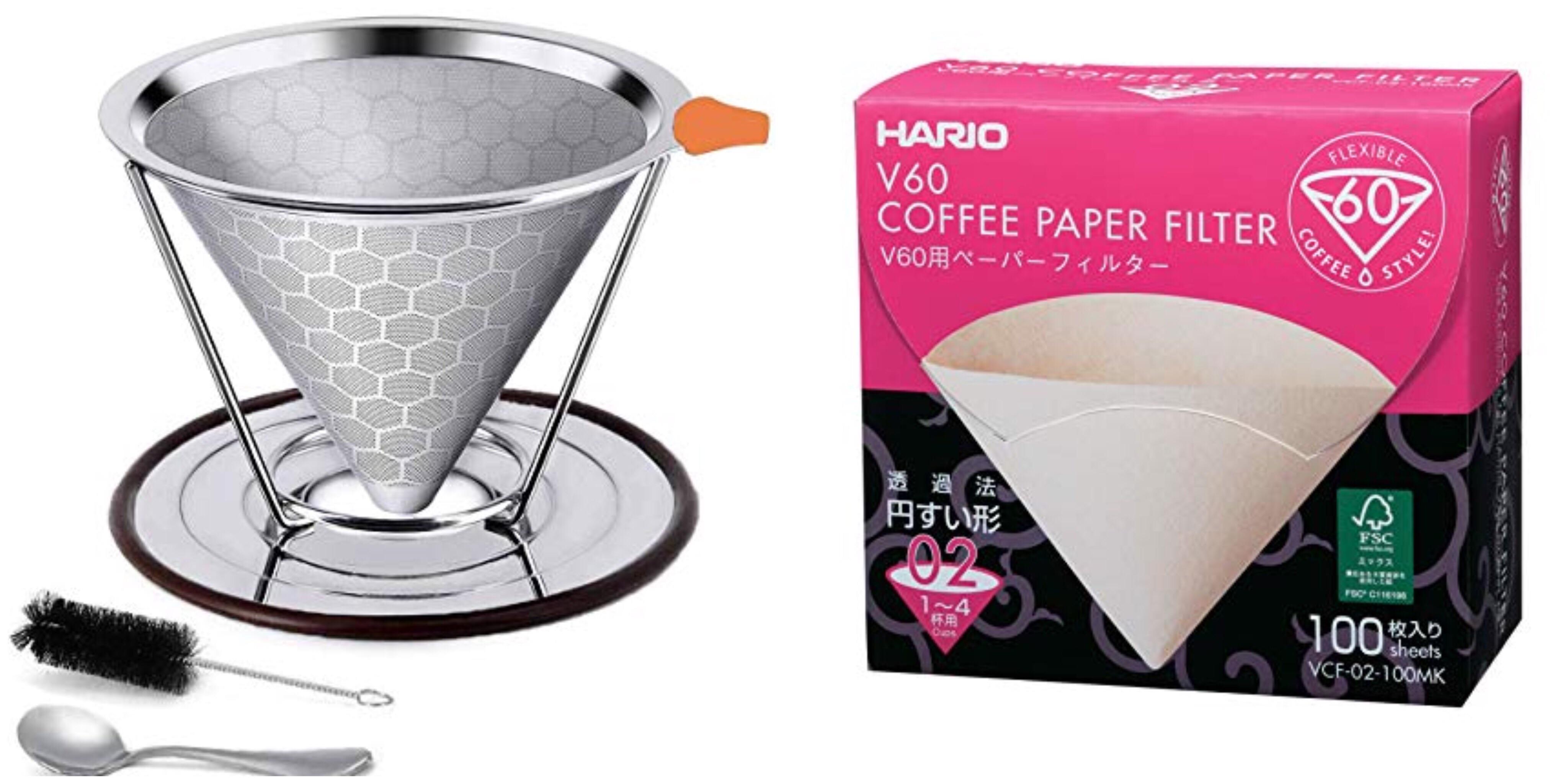 What’s the difference between paper filters & metal filters? (other than the material obviously