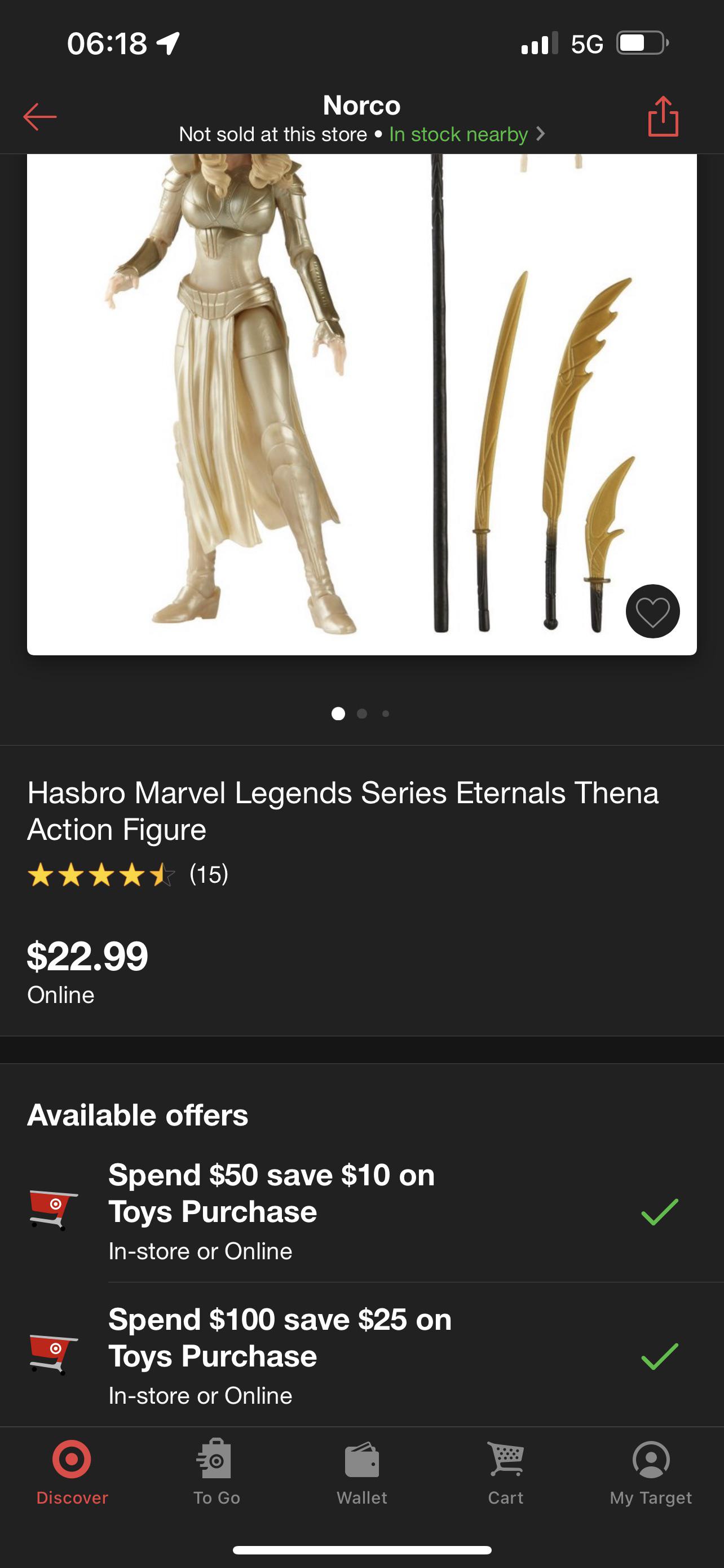 10 and 25 off toys coupons at target. r/MarvelLegends