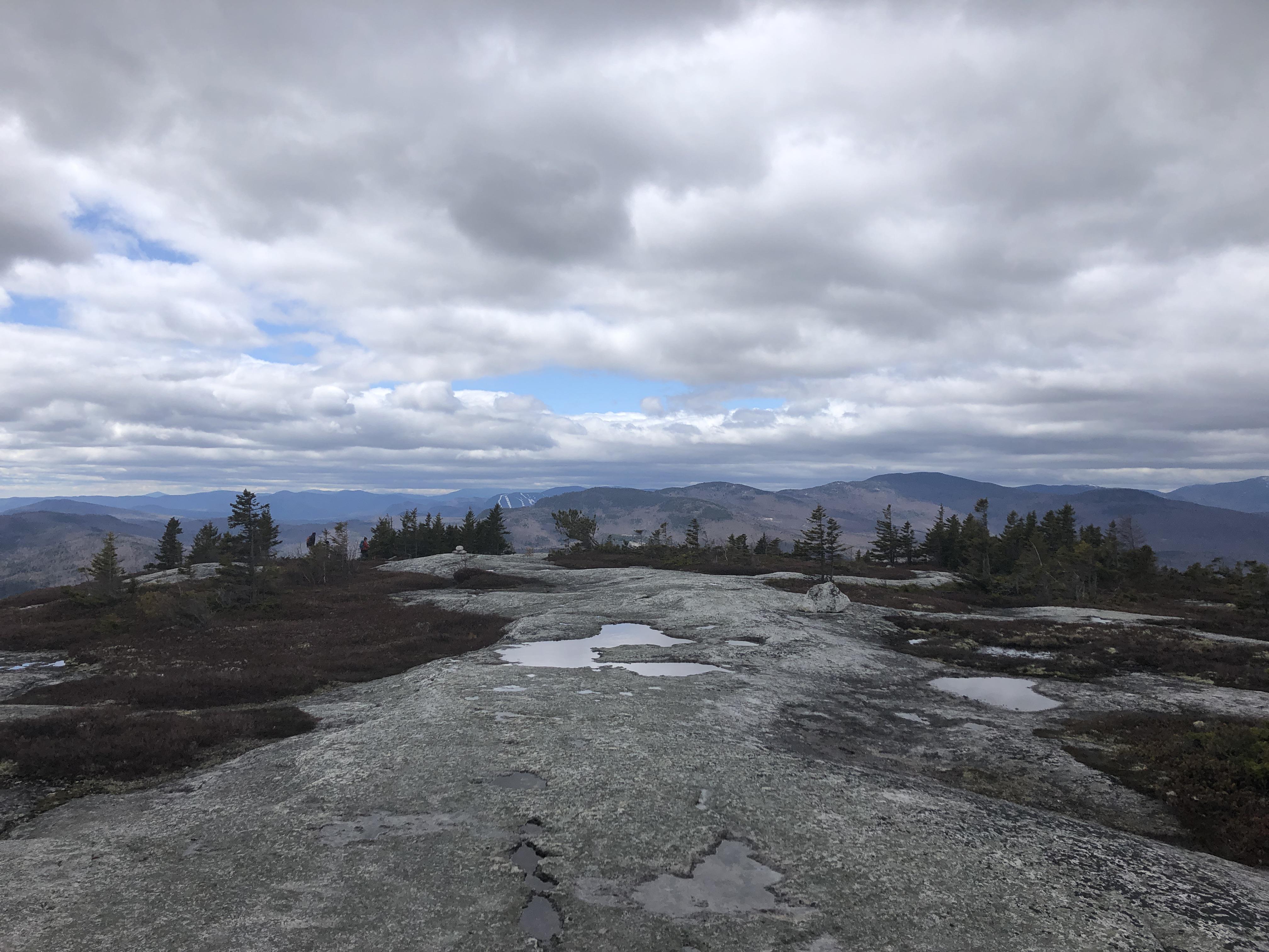 Top of Whitecap Mountain in Rumford. If you look closer, you can see