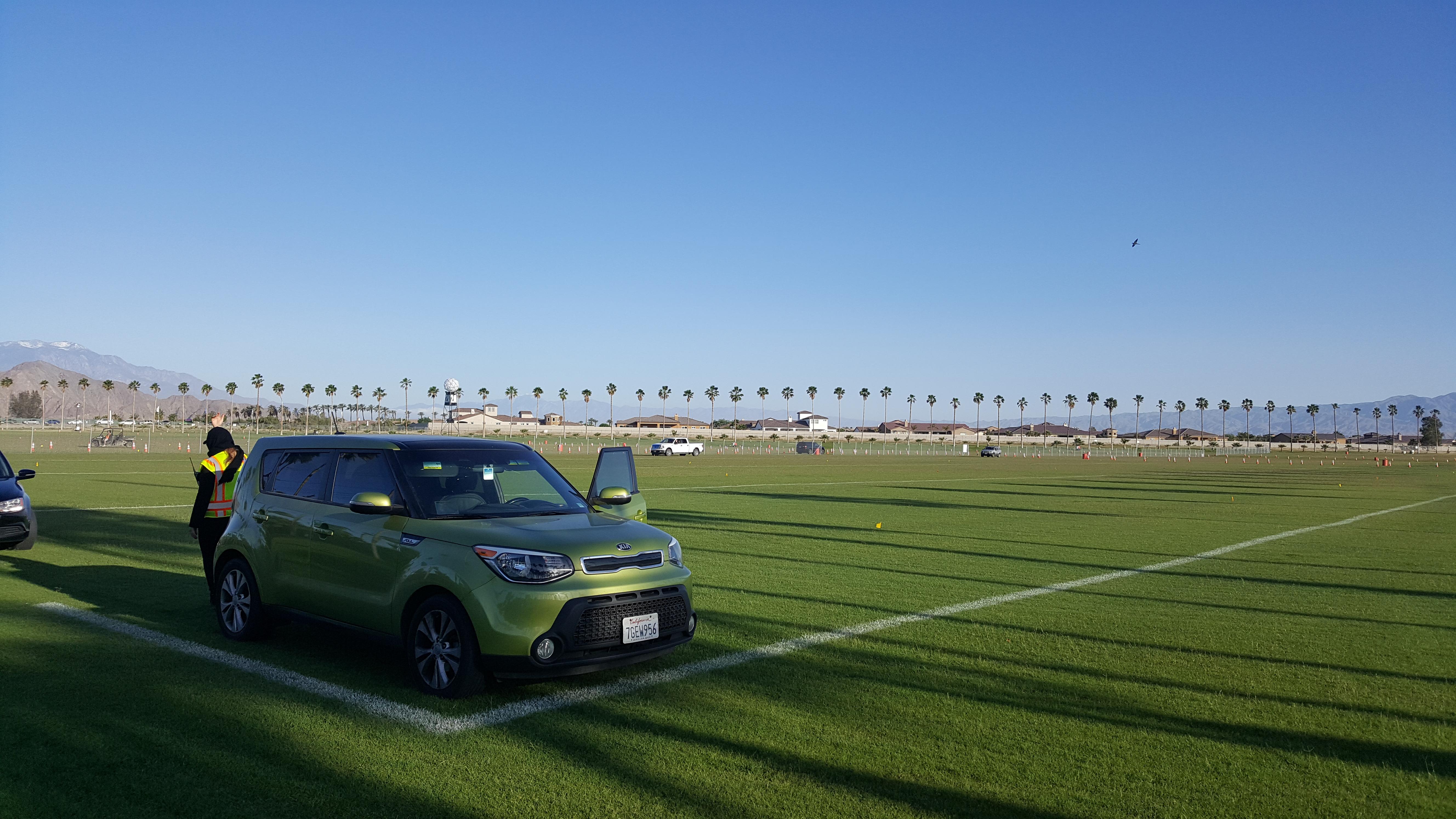When you're the first car in the companion lot.. r/Coachella