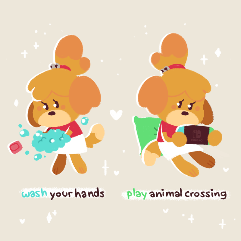 Quarantine advice AnimalCrossing