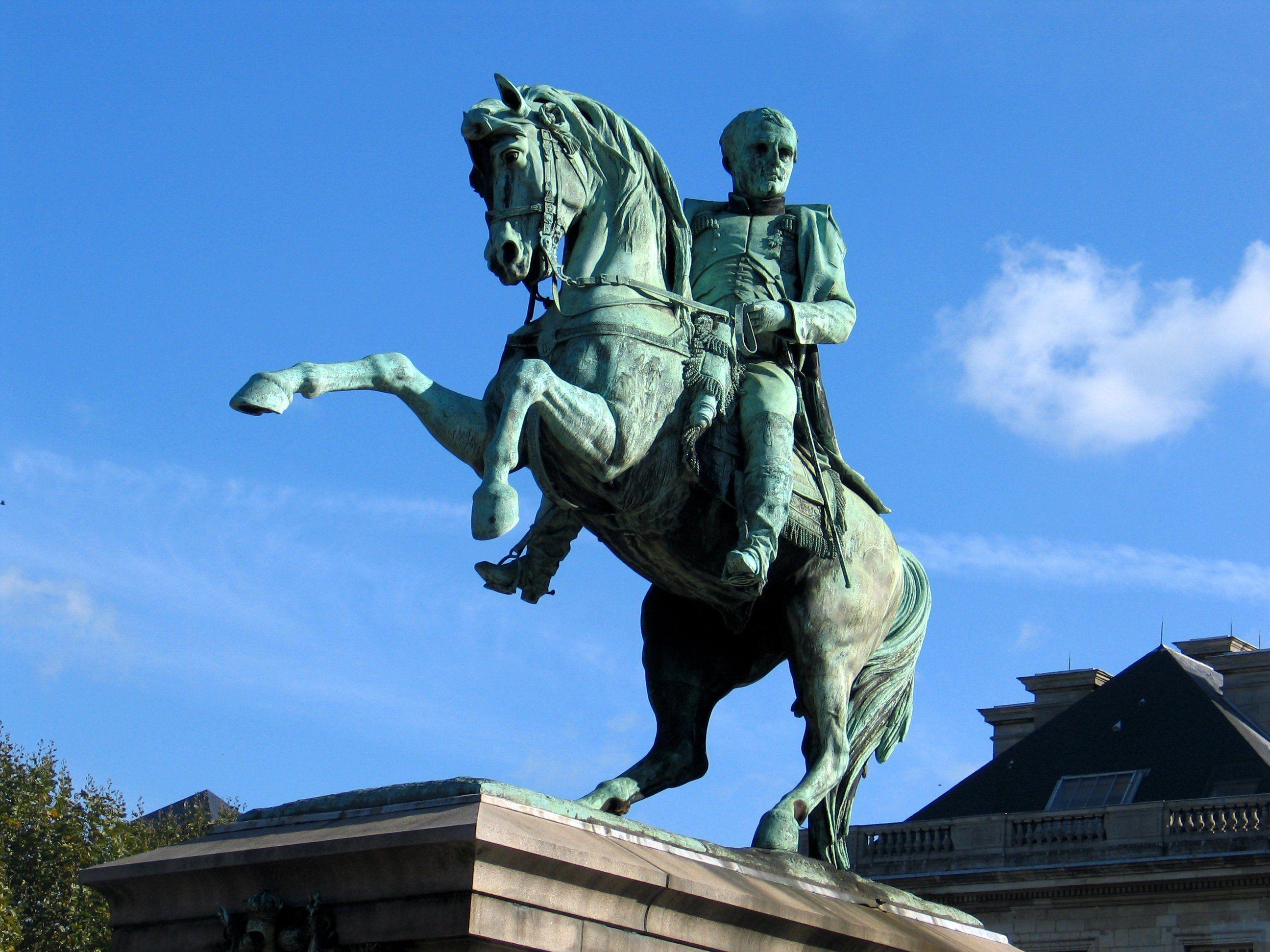 Statue of Emperor Napoleon I. Rouen, France r/france