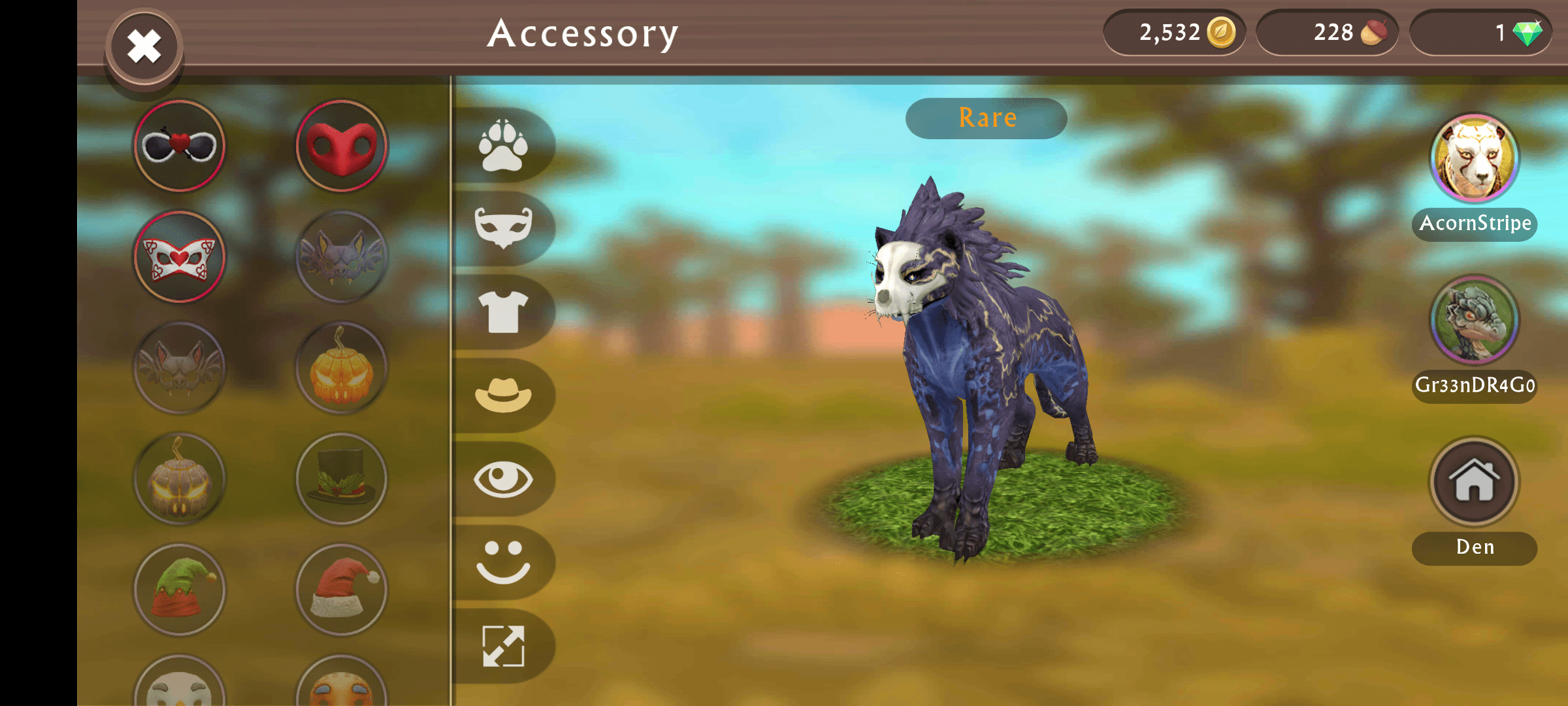 The new blue mystic cheetah skin looks so badass (no I don't have it