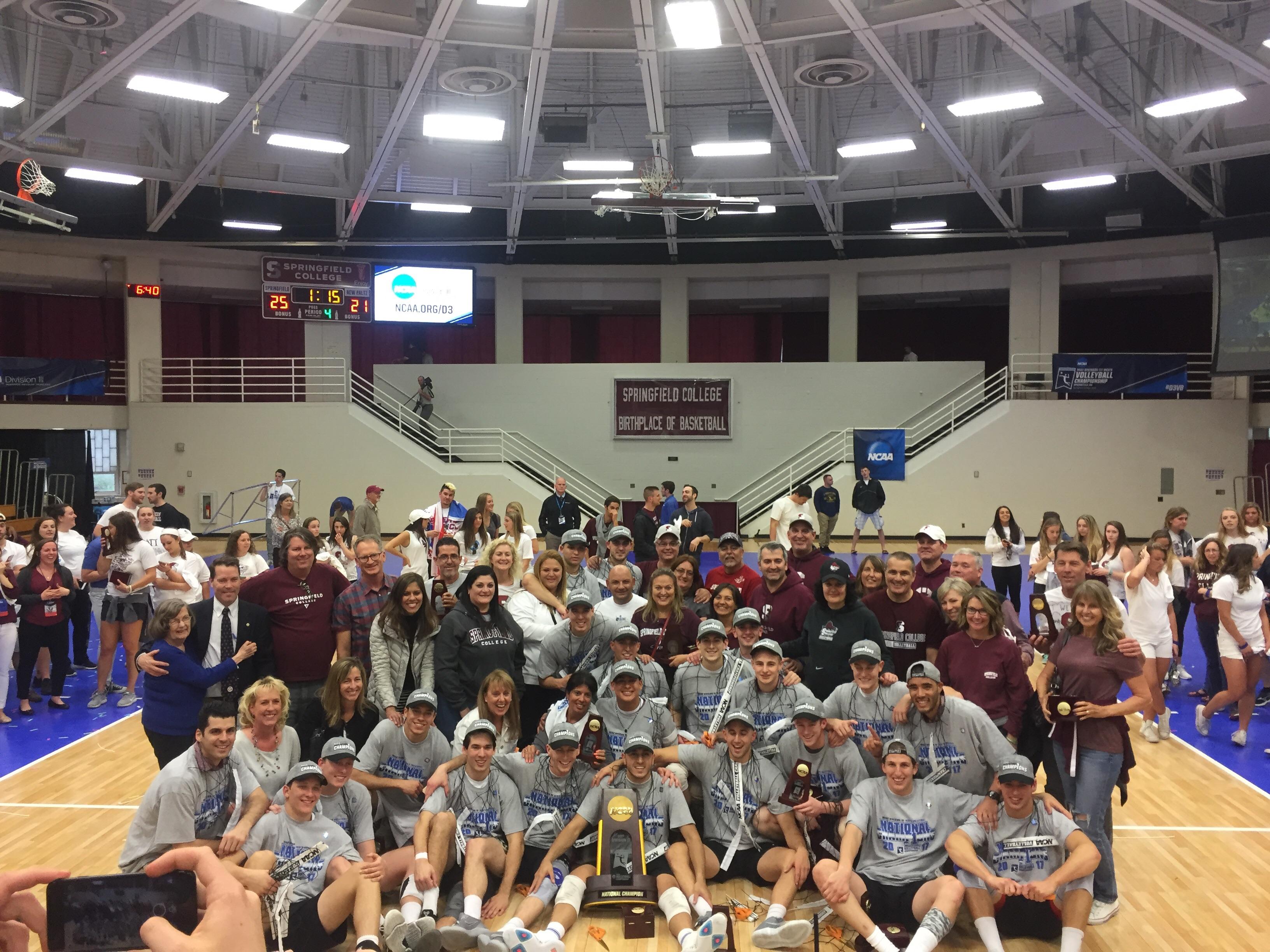 NCAA Men's Volleyball Division 3 National Champions Springfield