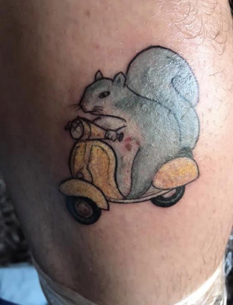 My first tattoo! Done by Rob at bananas body art, Essex, England r