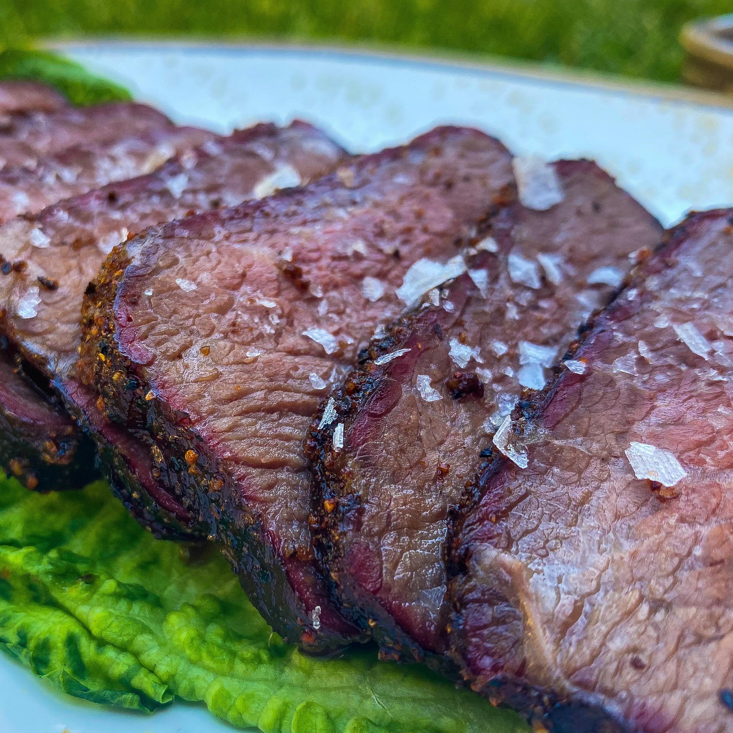 Smoked Denver Steaks r/Meatchurch