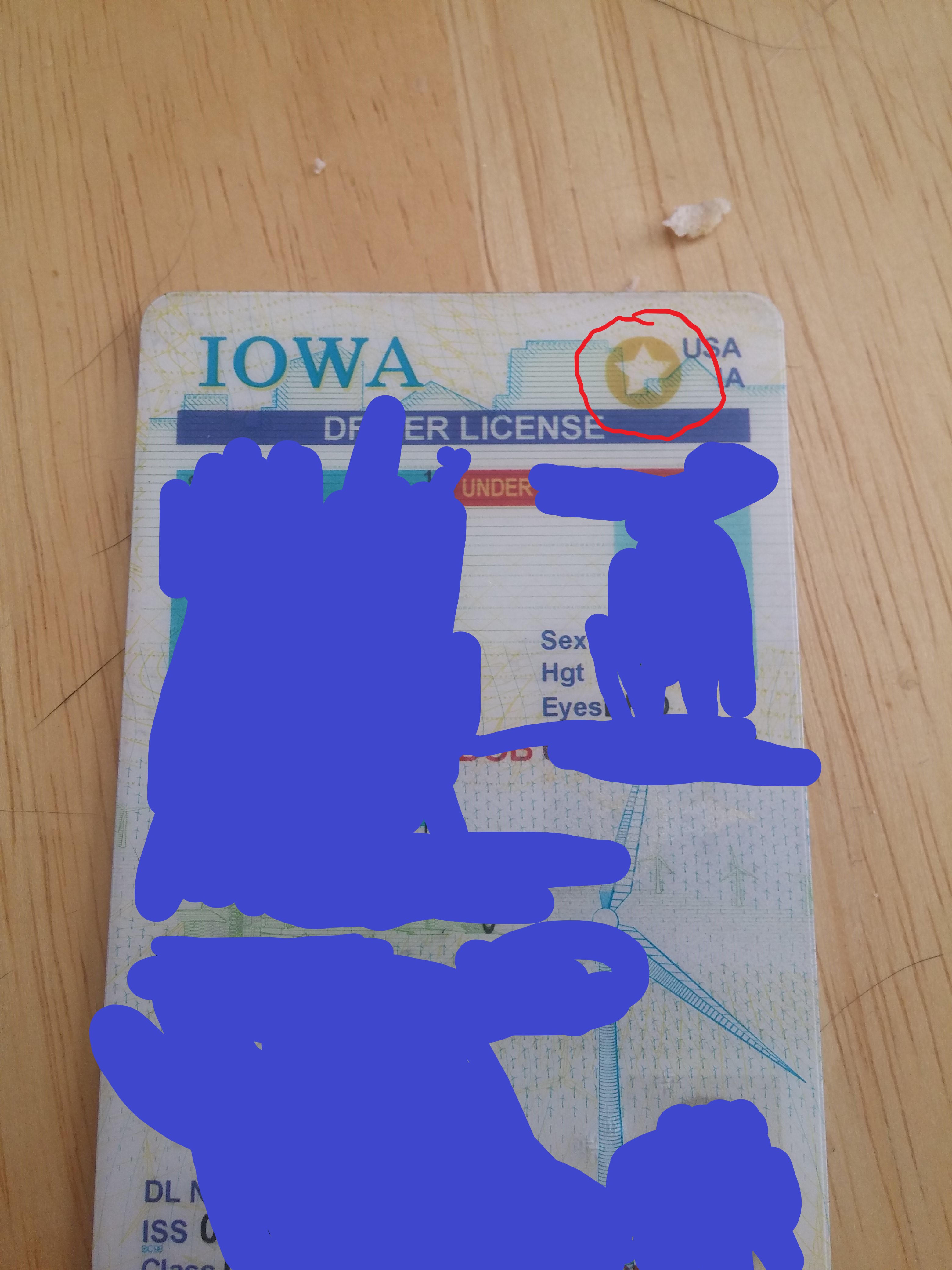 My Iowa Driving License Has Reddit Gold r/mildlyinteresting
