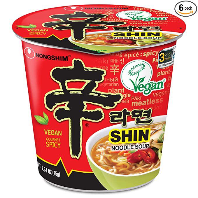 Did you know they made a vegan version of the Shin Ramyun instant