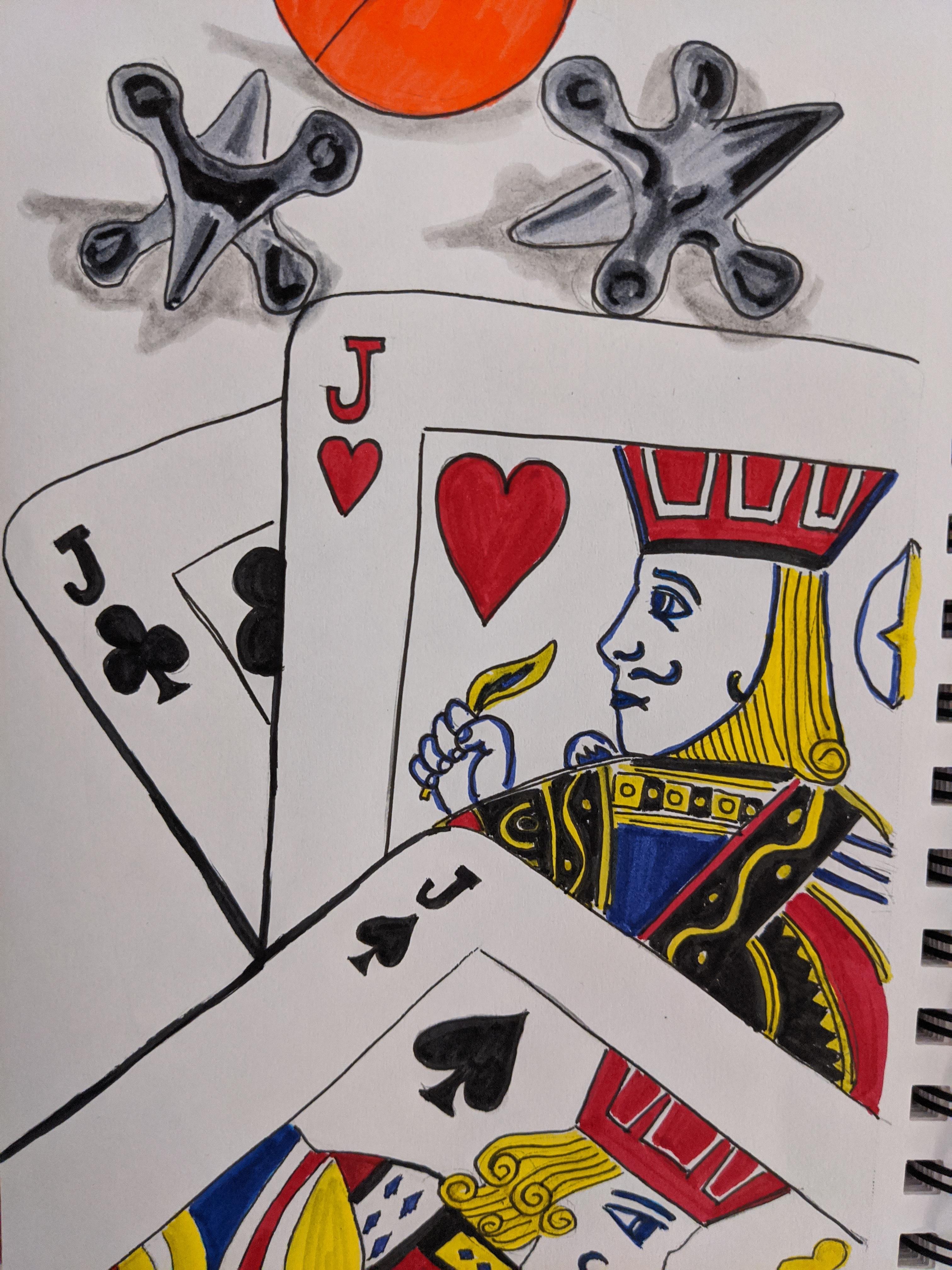 Different types of Jack's tonight. Thinking my next art supply purchase