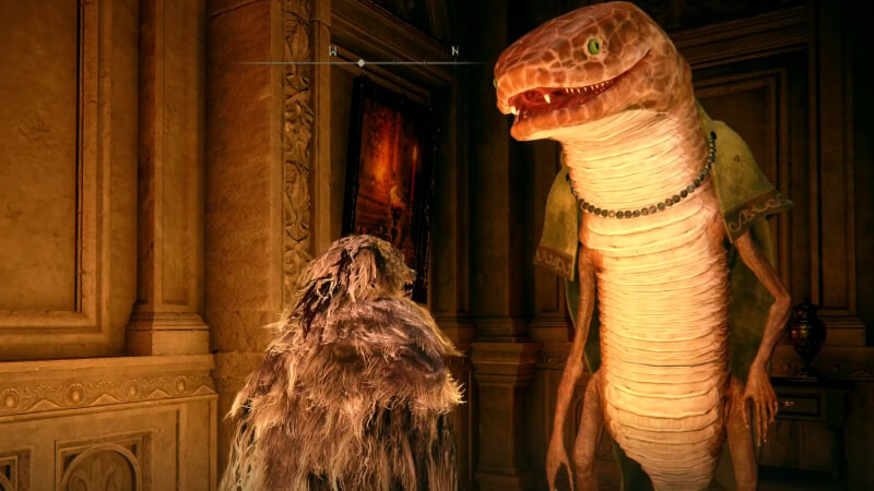since she has limbs, shouldn't she be a gecko instead of snake? Eldenring