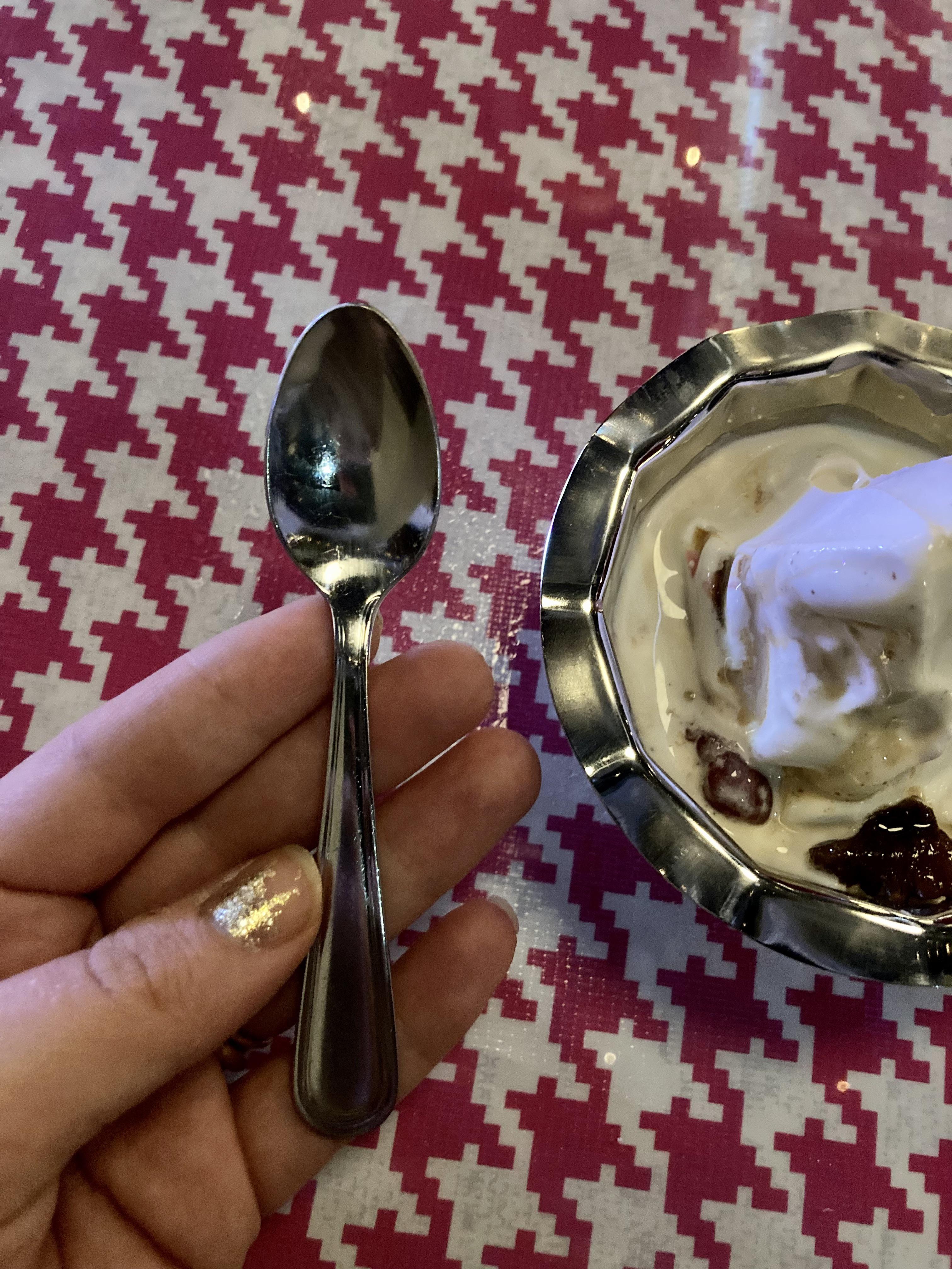 Recently learned that my preference for small utensils is likely