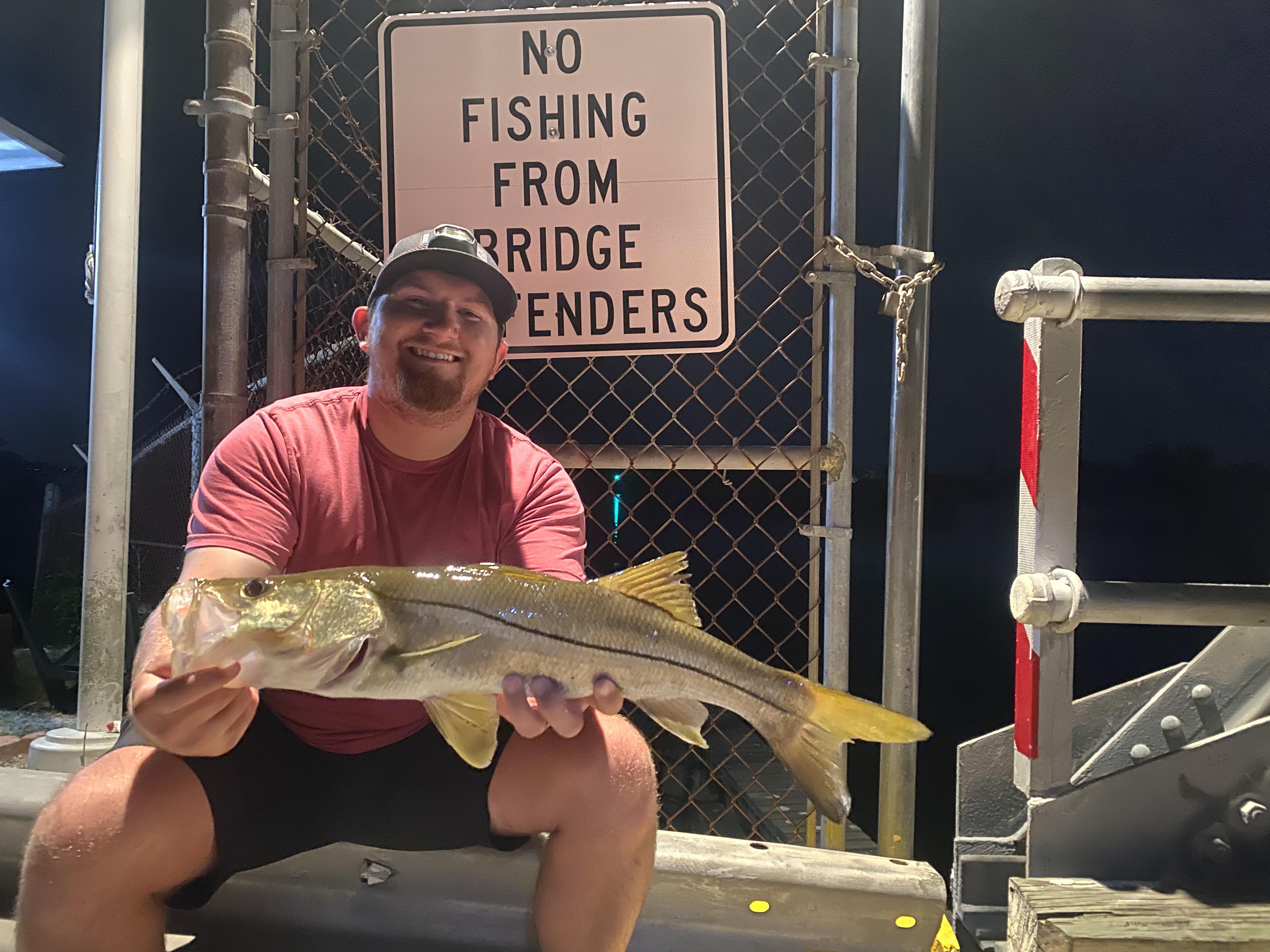 Jumped a nice 3040 pound tarpon right before this, caught, fought it