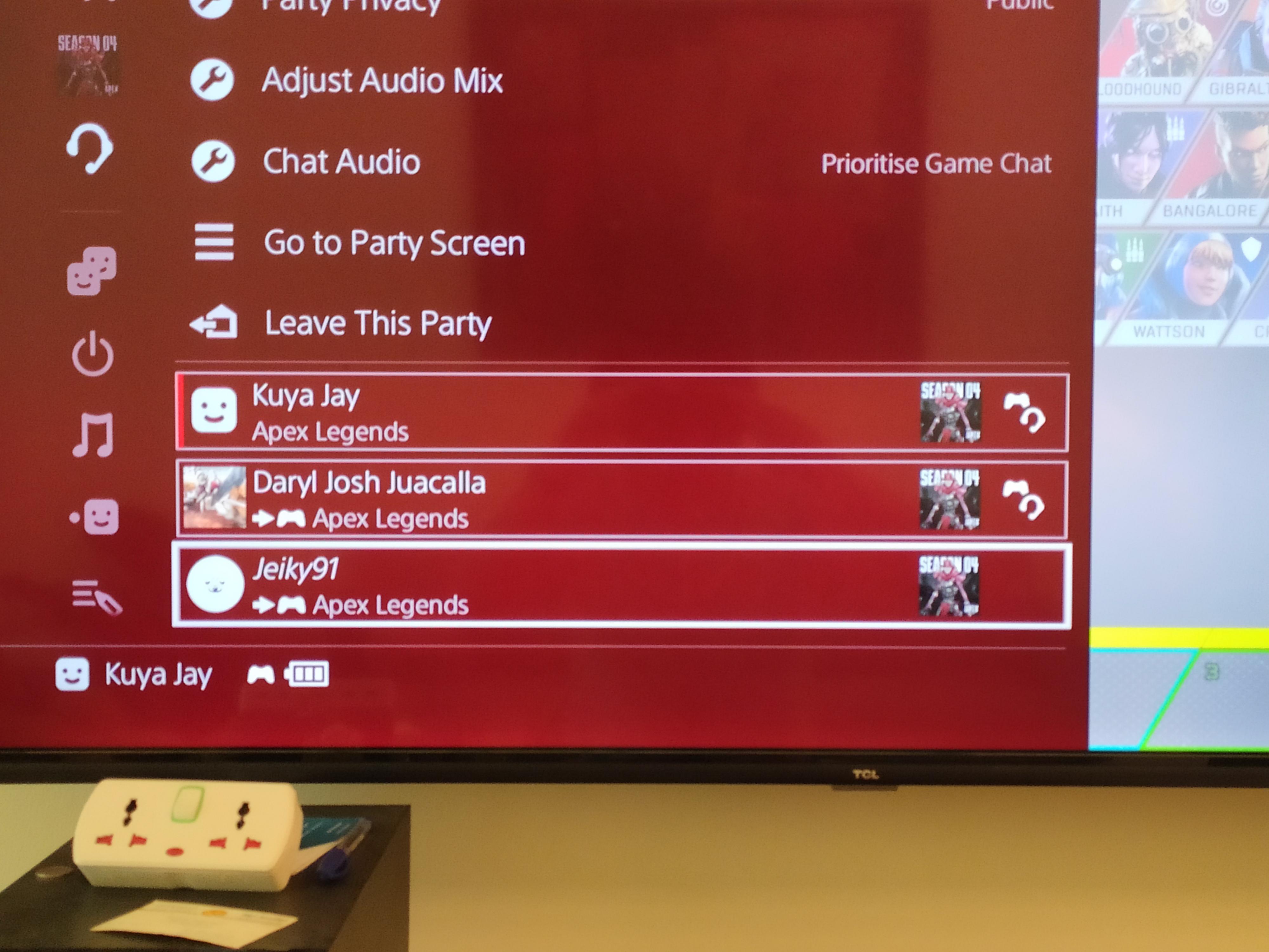 [Screenshot] I can hear Daryl but can't hear Jake. Jake can hear Daryl