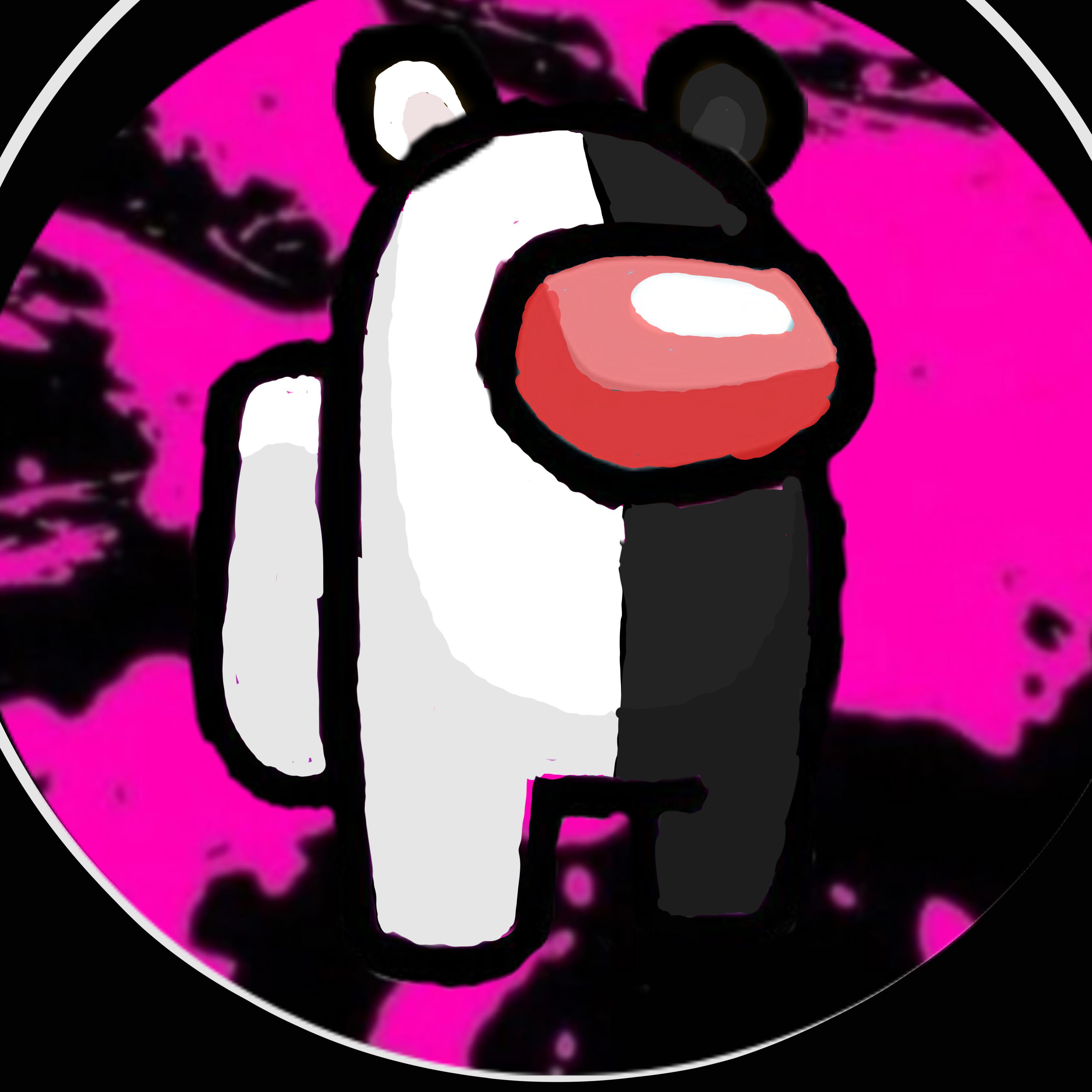 Among Us Monokuma Danganronpa