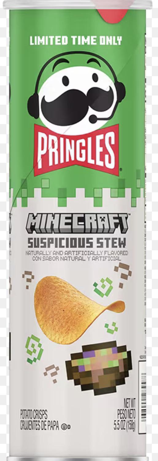 Minecraft Pringles r/shittyfoodporn