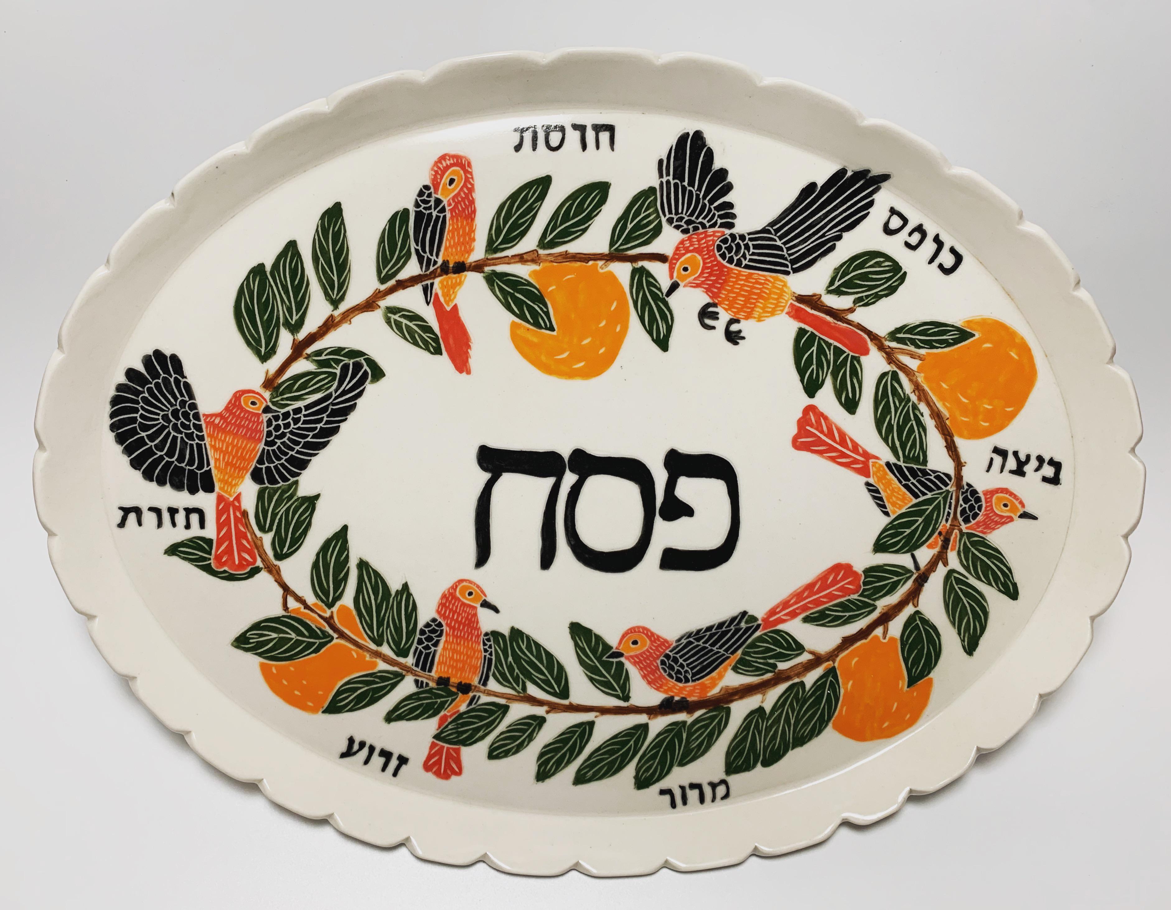 The first of my new Seder plate designs r/Judaism