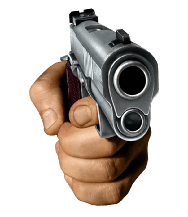 hand holding gun meme r/memepngs