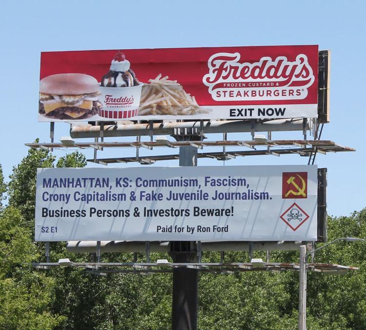 One billboard outside Manhattan, Kansas r/pics