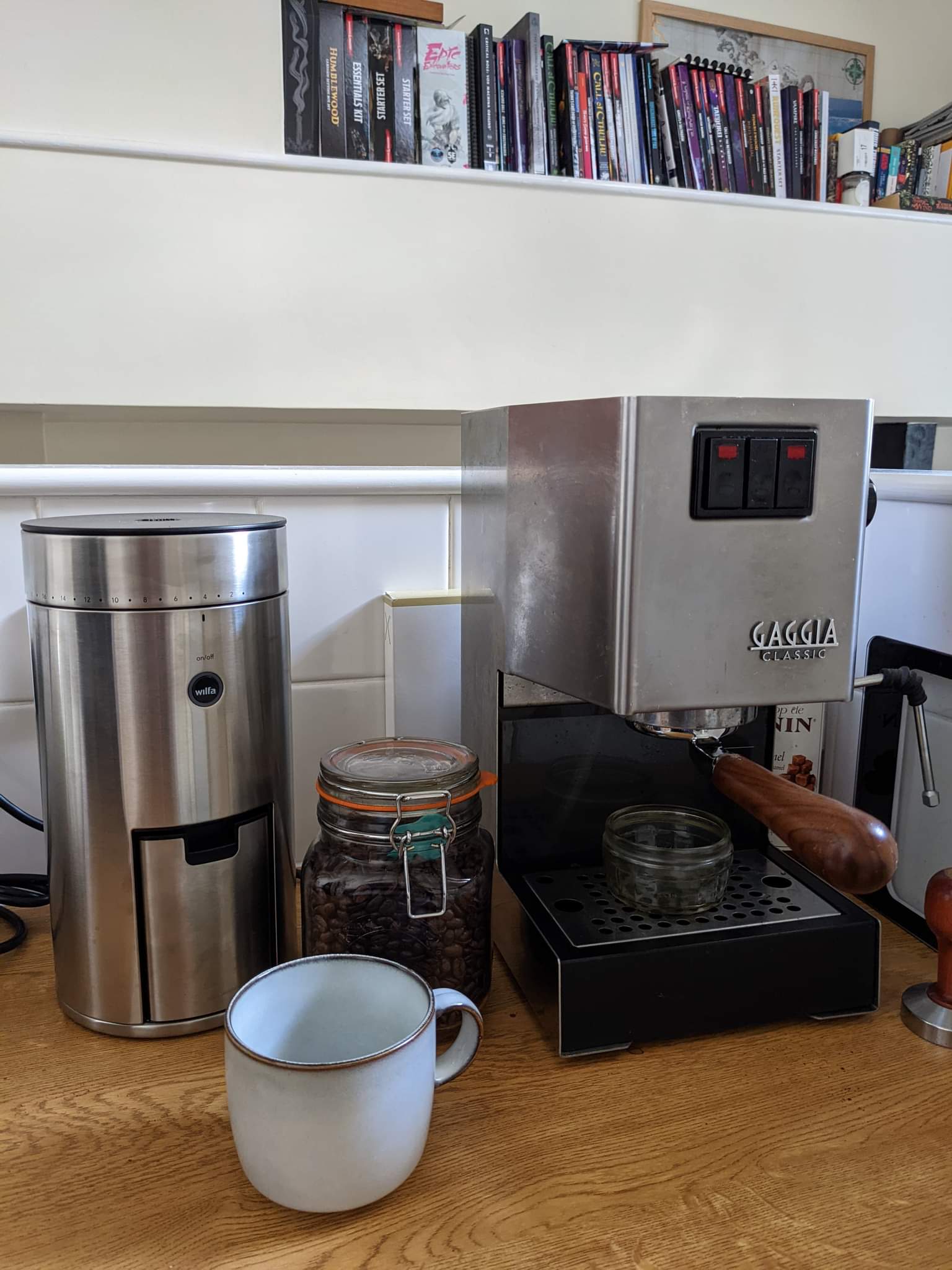 Finally bought a grinder to go with my Gaggia? r/gaggiaclassic
