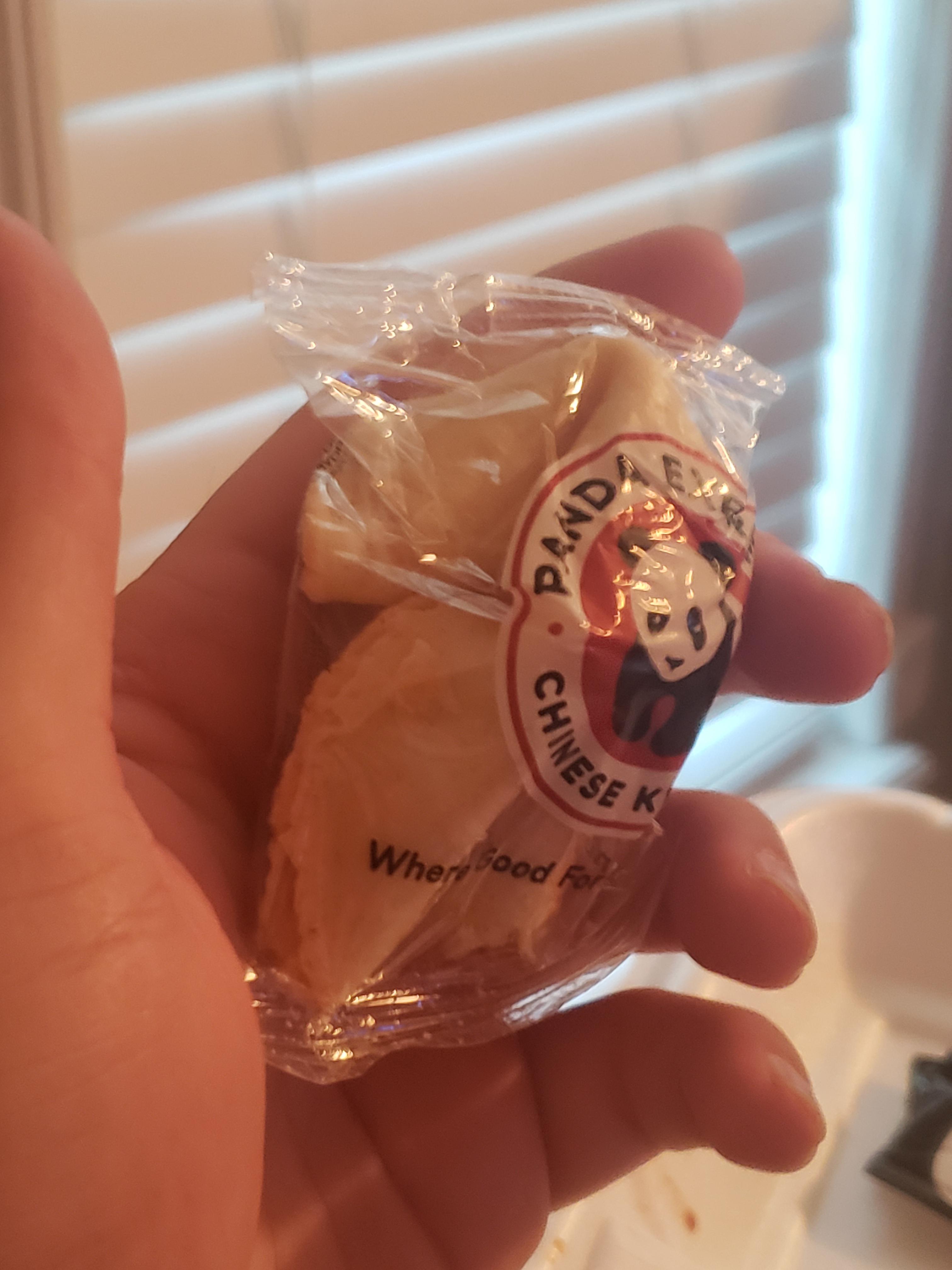 Got a double fortune cookie from Panda Express r/mildlyinteresting