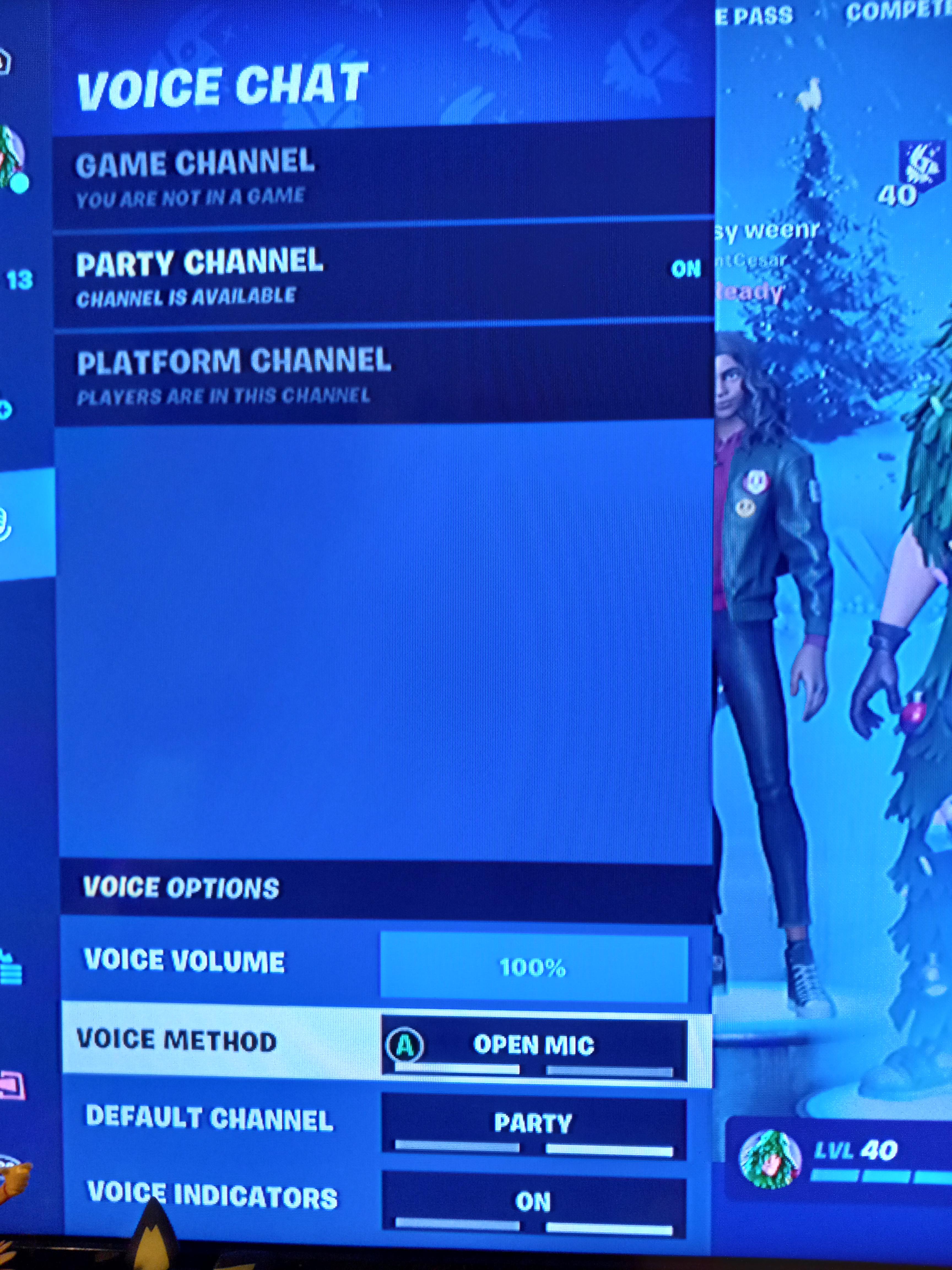 can't join party channel on Xbox r/FortNiteBR