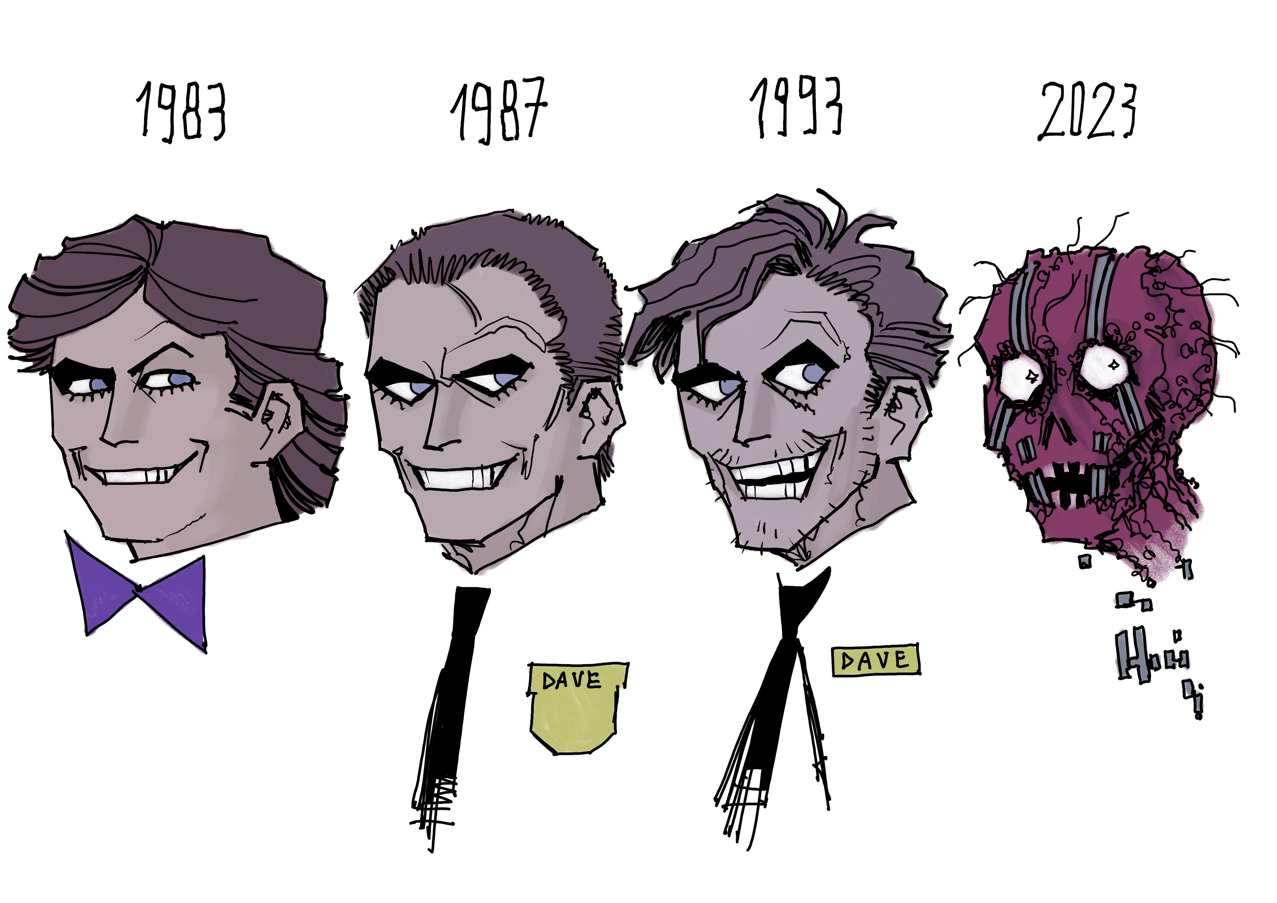 William Afton through the years r/fivenightsatfreddys(04)