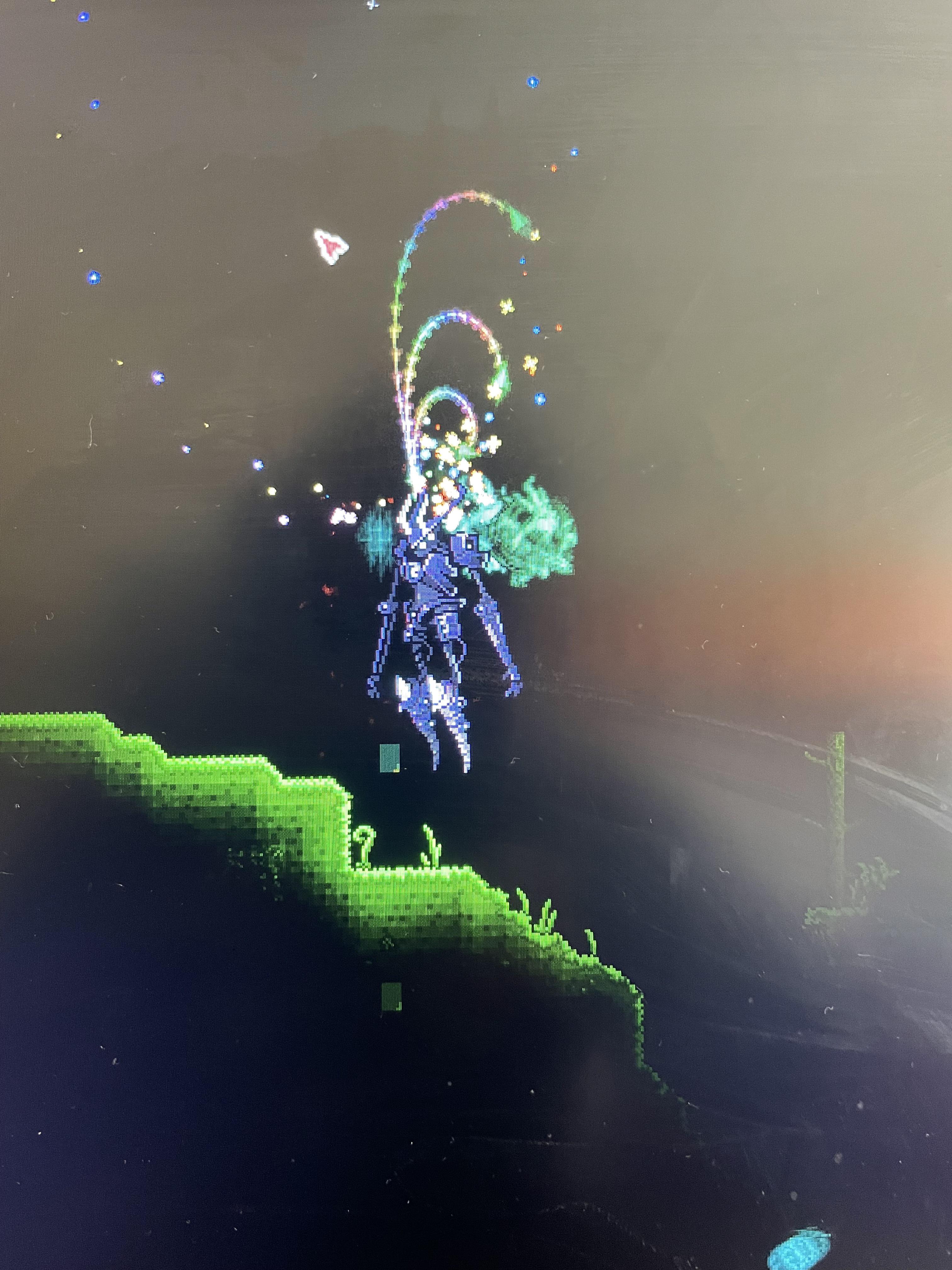 Why I cannot use the weapons of the flamsteed ring please help r/Terraria