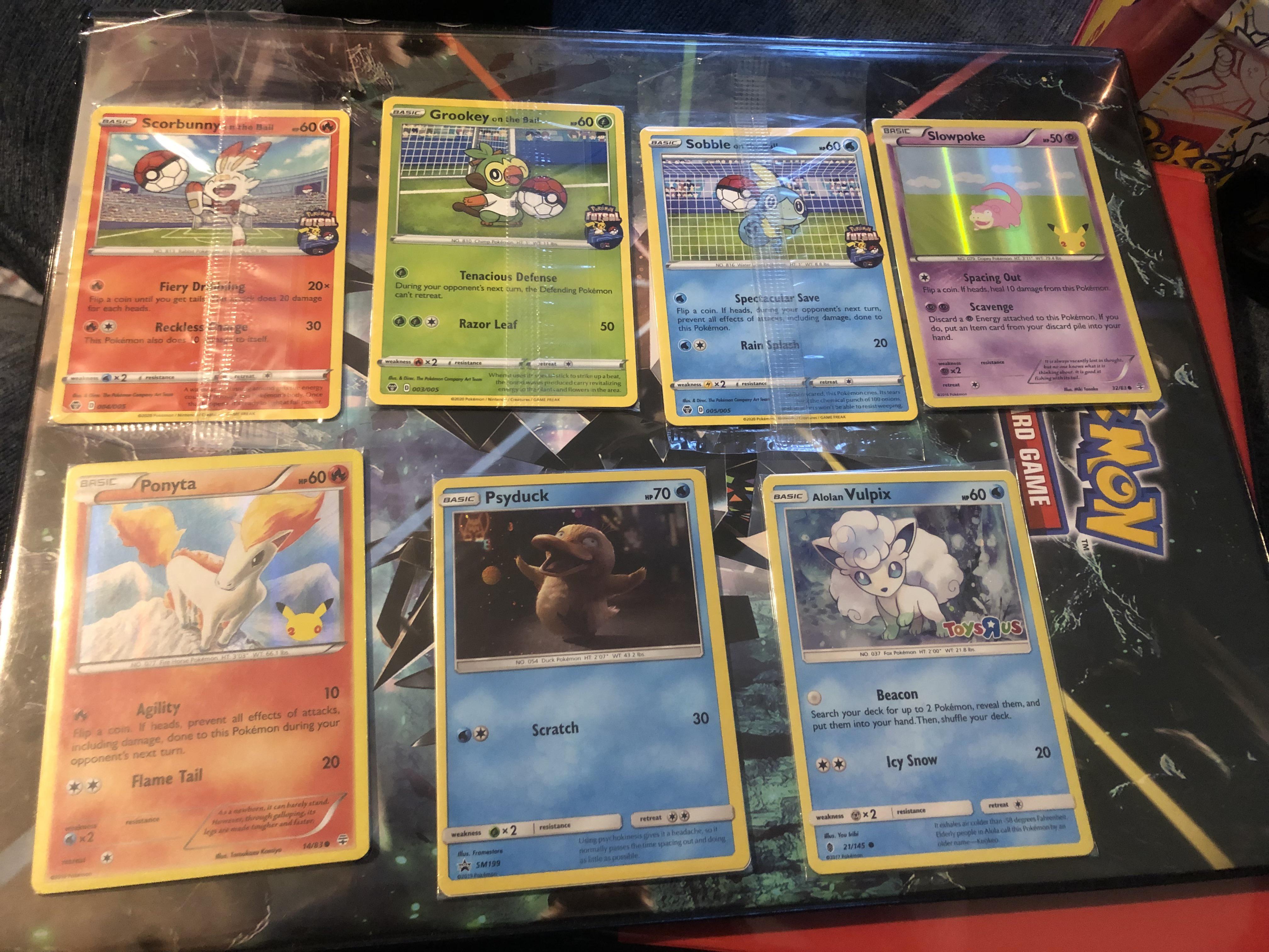 Keep promo cards in there wrapping or take them out and put in