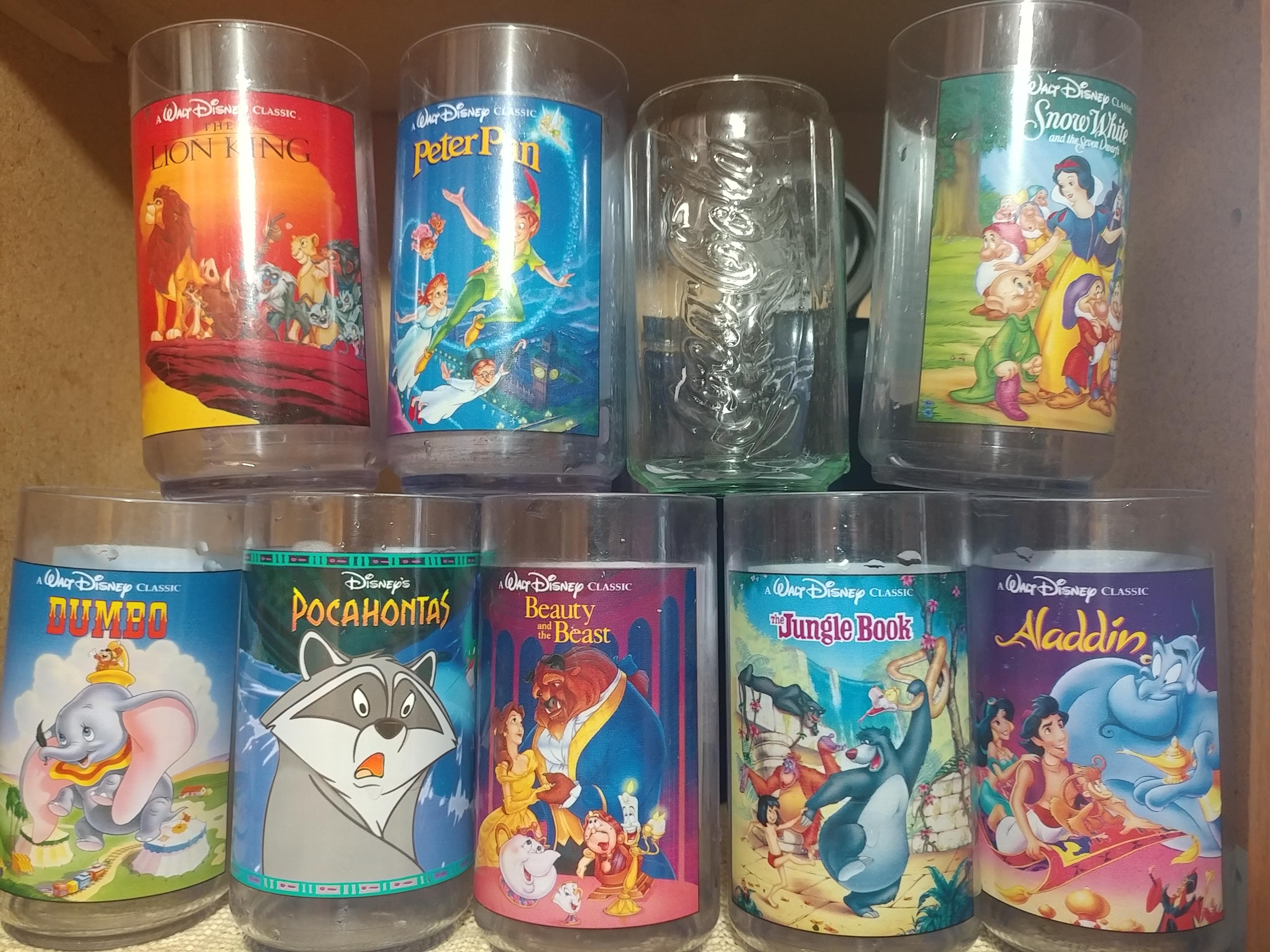 The amazing 90s Disney cups. r/nostalgia