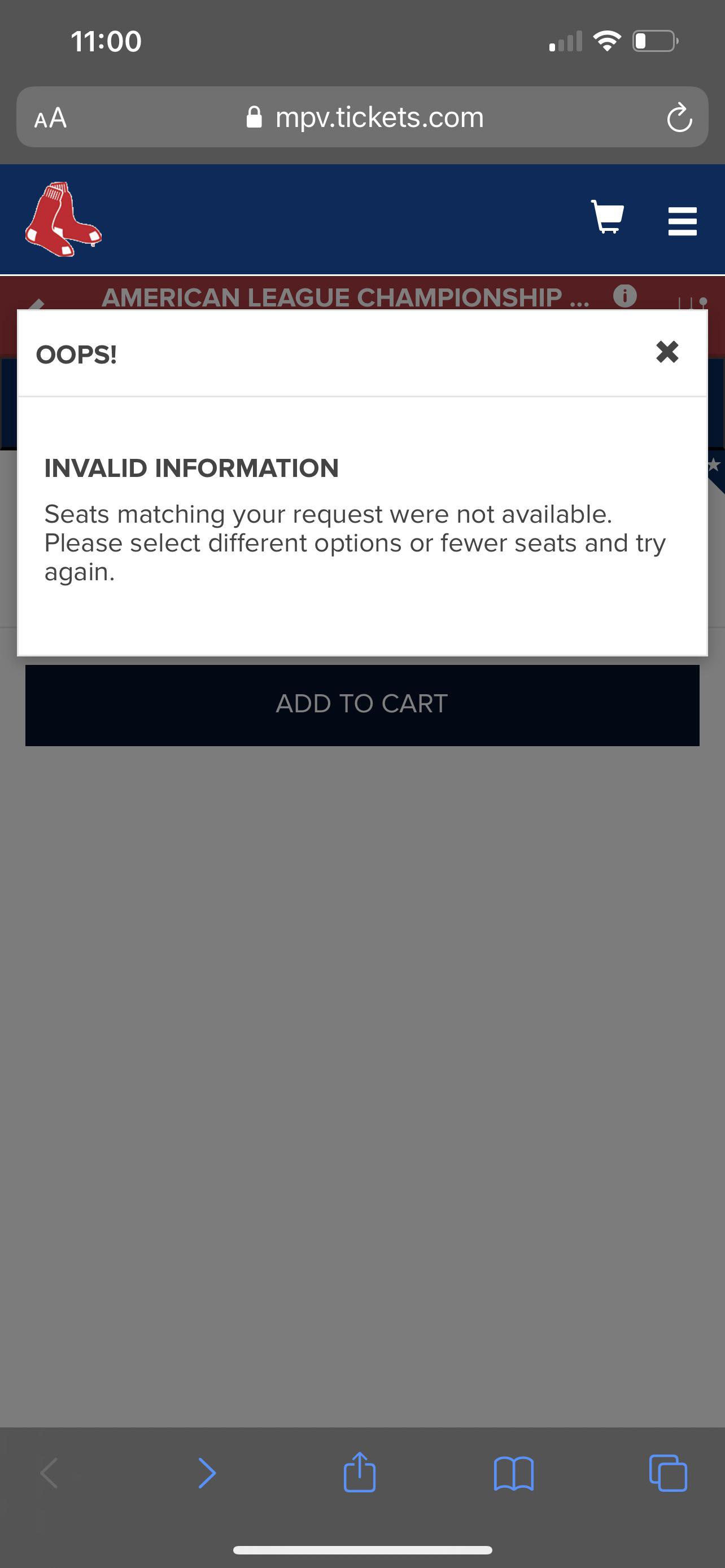 Student 9s ticket issue, does anyone know how to fix this issue? redsox
