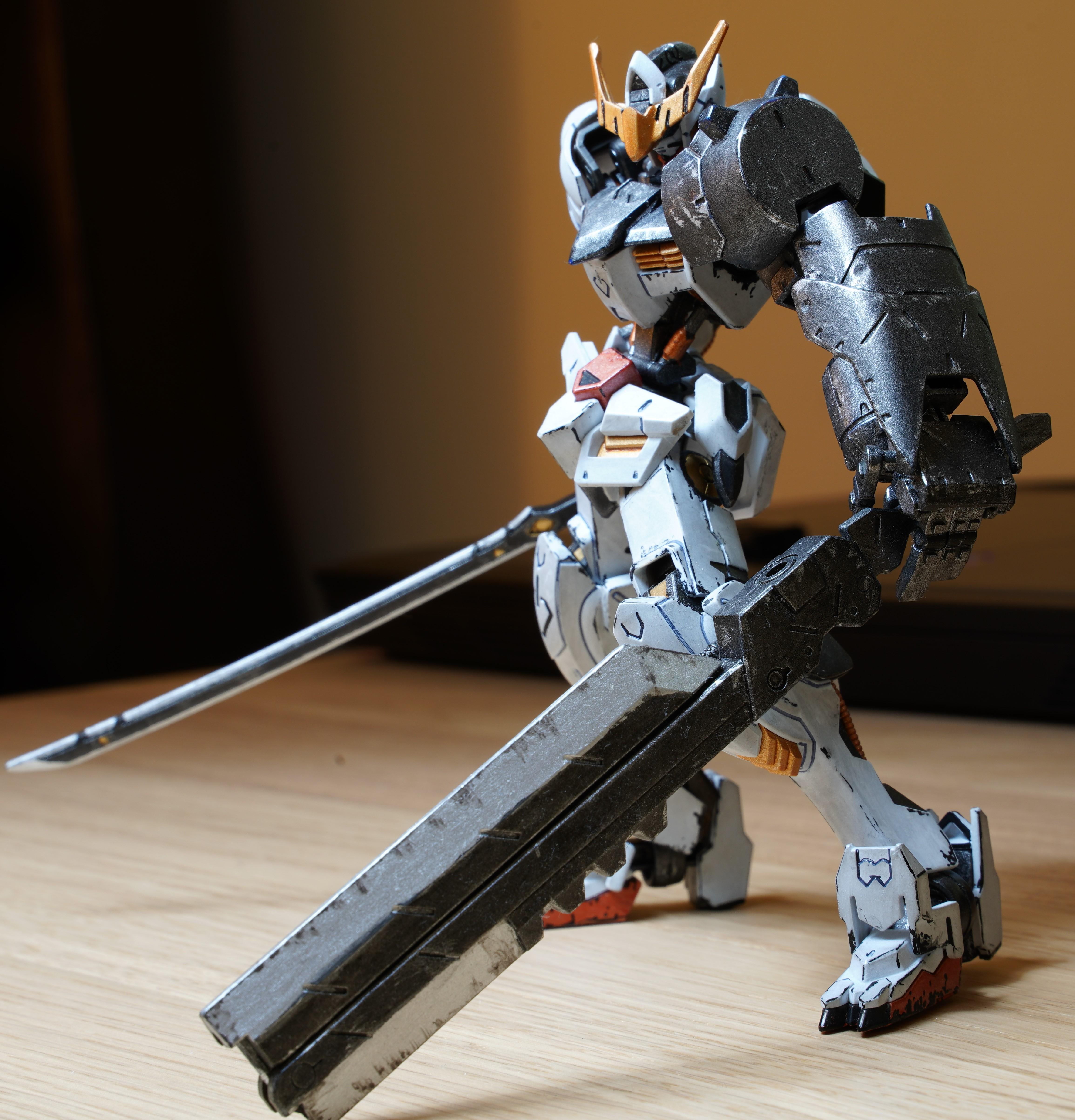 HG Barbatos Kit bash and custom paint r/Gunpla