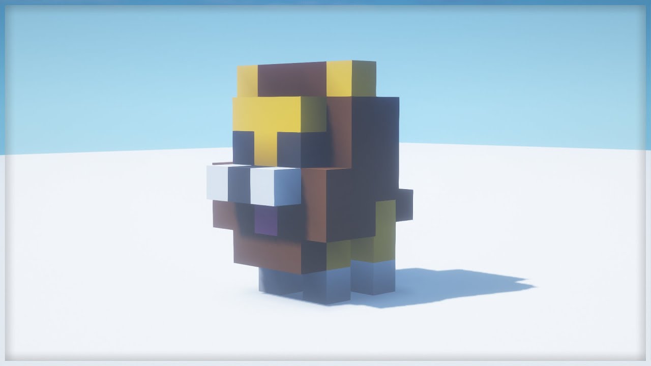 📗 Minecraft How to build lion statue? for link) r/Minecraftbuilds