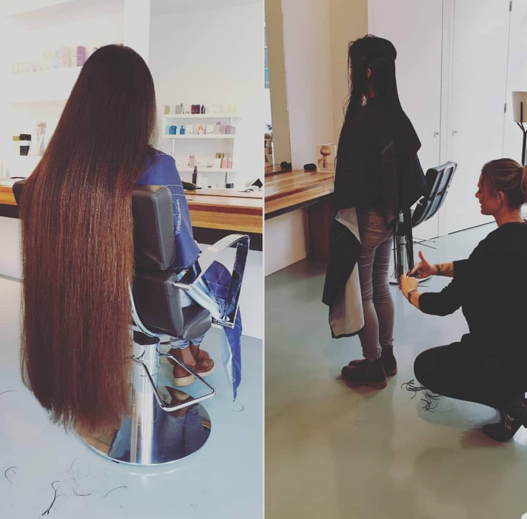 I was featured on my hairdresser's instagram! r/longhair