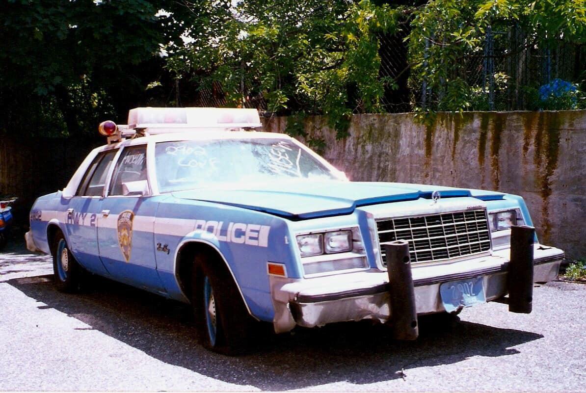 NYPD Highway 1980 Plymouth Gran Fury. Pictured in the ‘00’s. r